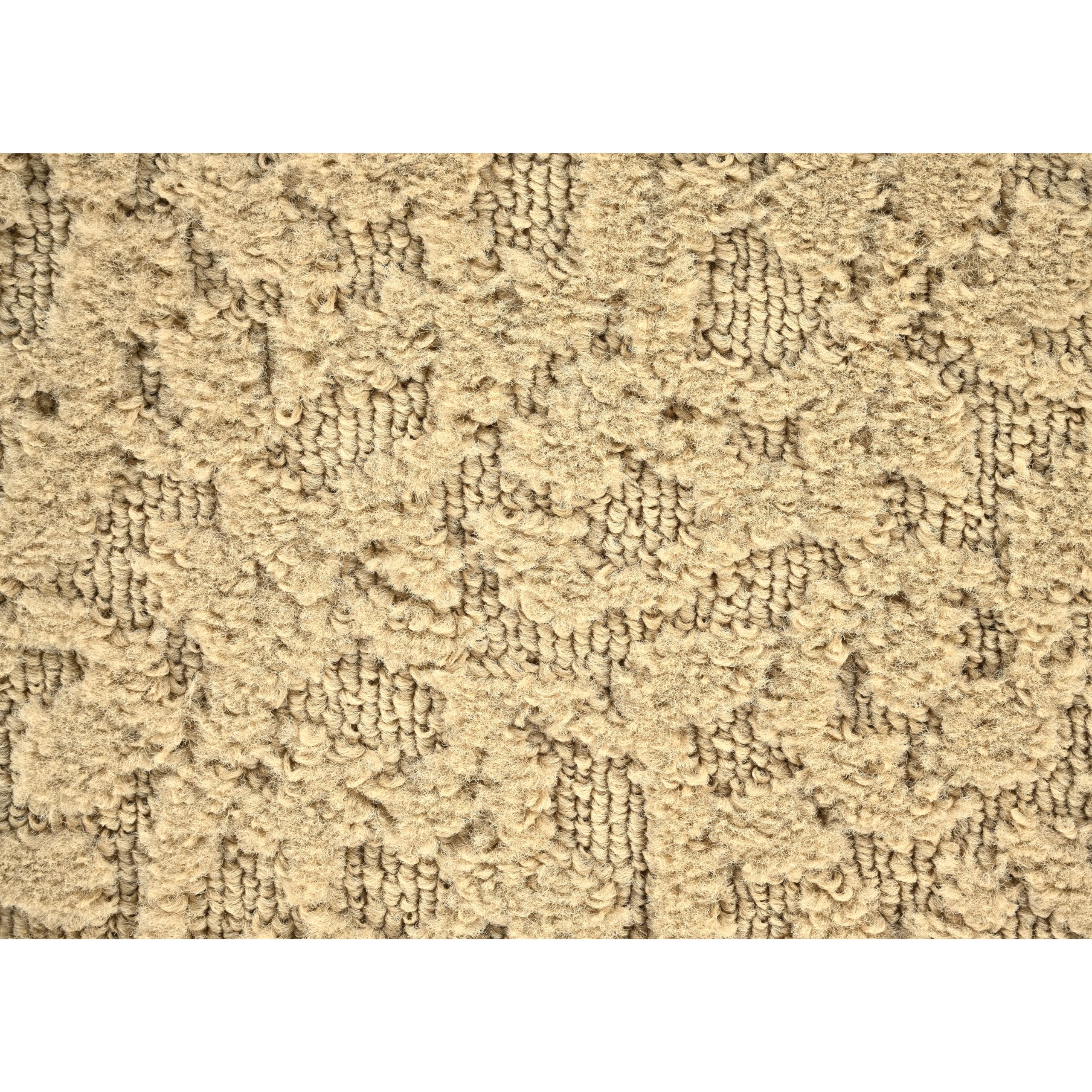 Garland Rug Ivy Area Rug 9x12 Feet Tan - Soft Non-Slip Living Room Rug for Bedroom, Dining Room & Home Decor