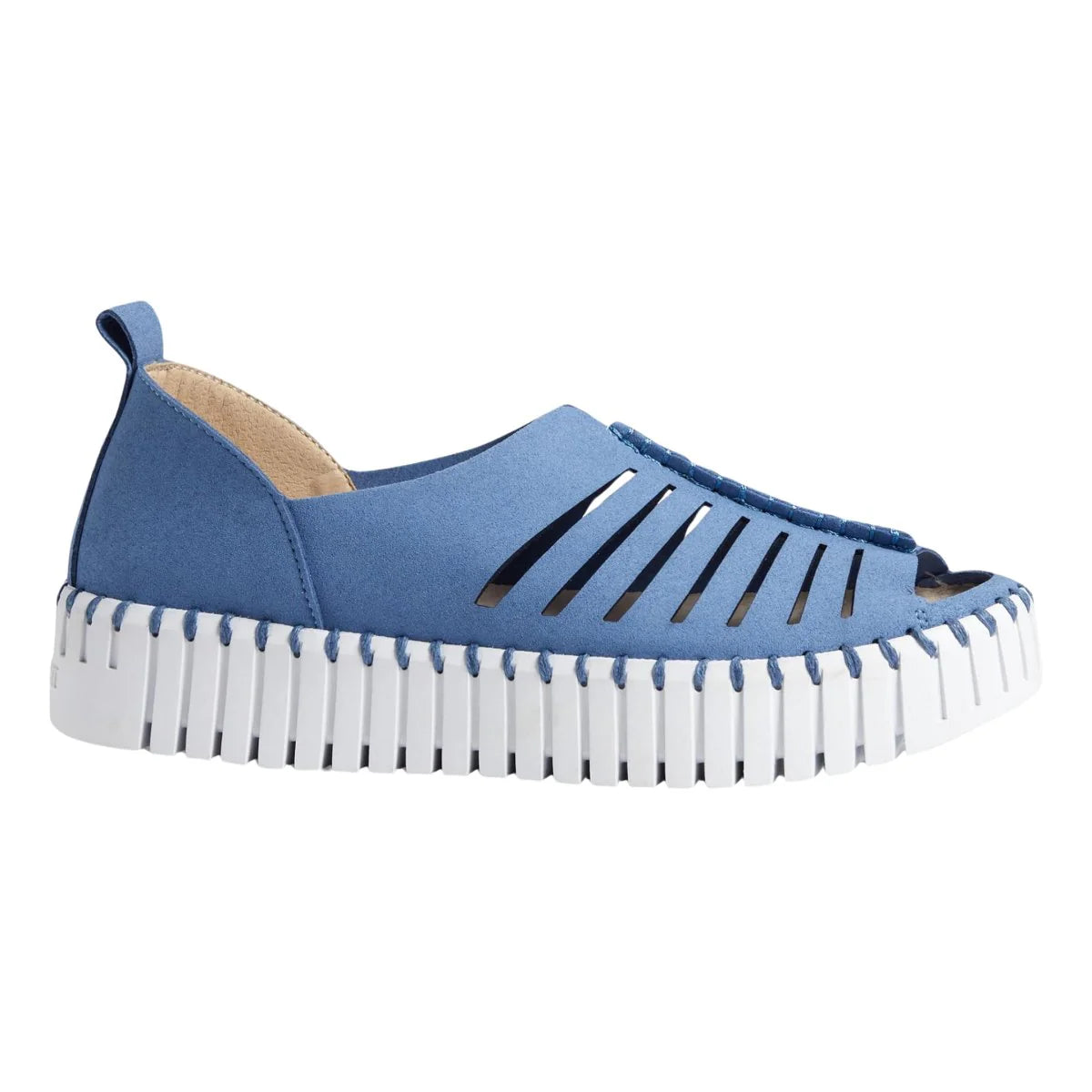 Ilse Jacobsen Tulip 9376 Women's Platform Open Toe Sandals - Comfortable Summer Beach Walking Shoes for Outdoor Activities