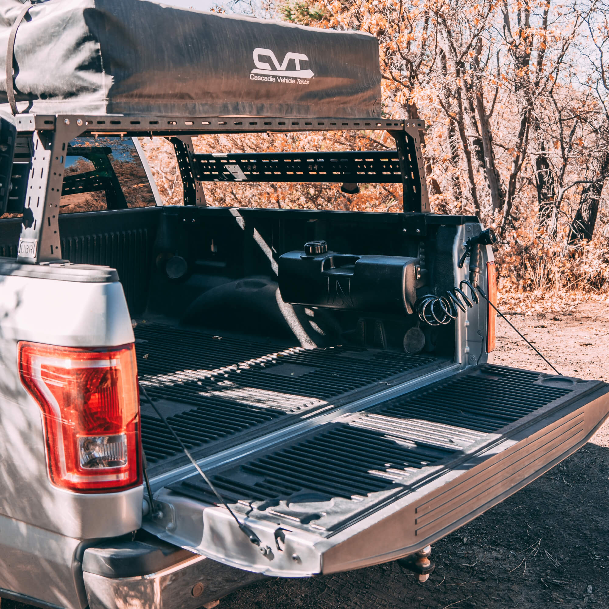Ford Truck Bed Mount – Heavy Duty 4 Gallon Utility Box for Pickup Trucks | Perfect for Tools, Gear & Outdoor Adventures