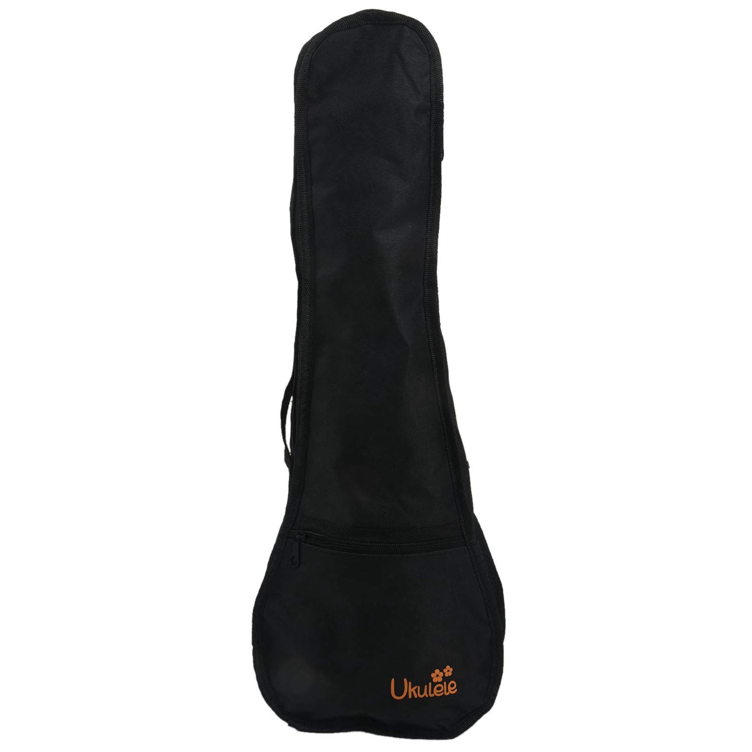 23 Inch Black Waterproof Ukulele Gig Bag - Portable Soft Case with Backpack Straps for Travel & Outdoor Performances