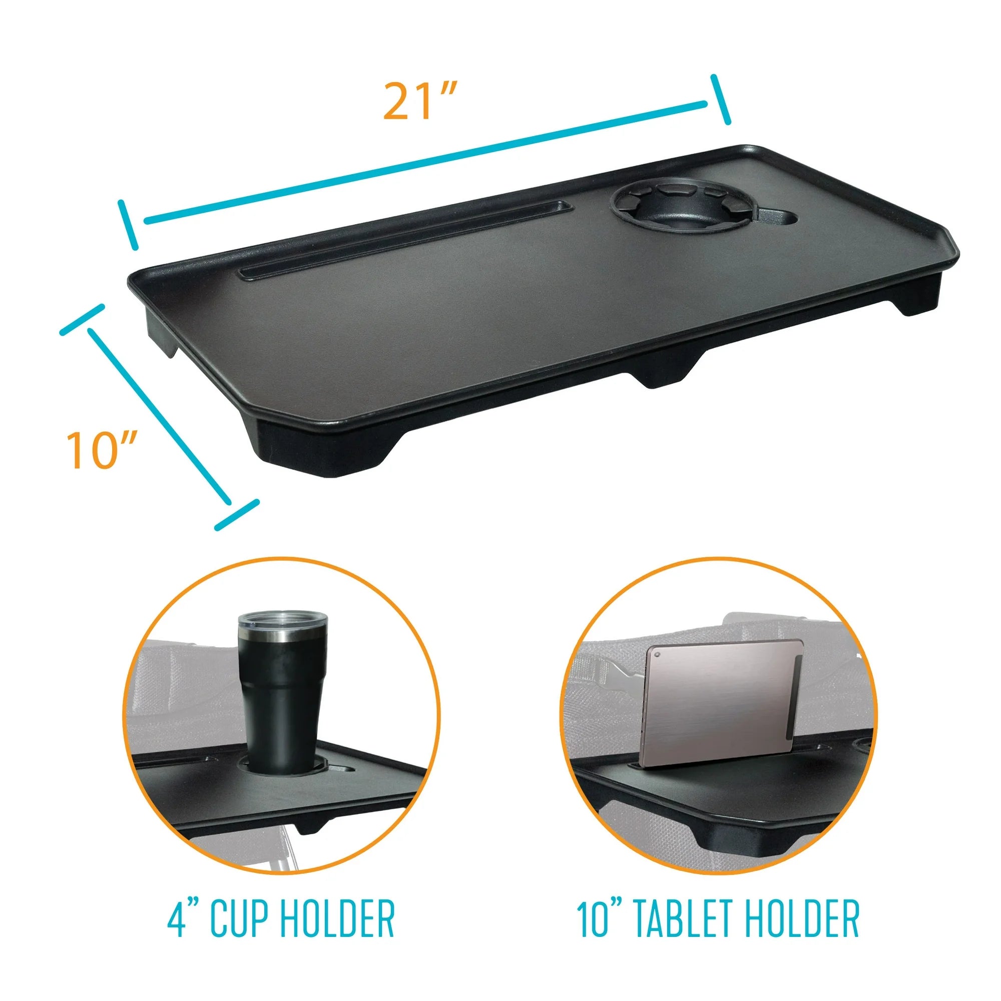 Stander Walker Tray Accessory - Durable & Adjustable Tray for Mobility Walkers - Perfect for Meals, Reading & Daily Activities