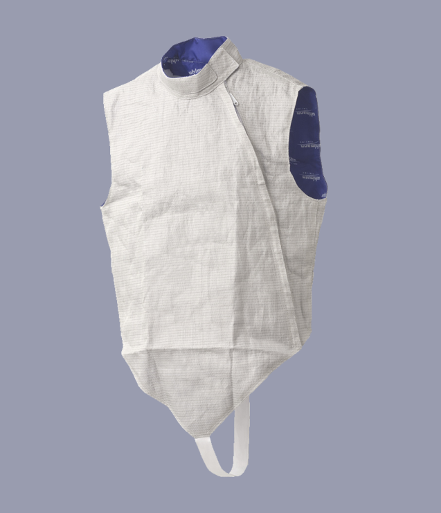 Uhlmann Boys Front Zip Foil Lame Fencing Jacket - Lightweight & Durable for Competitive Fencing & Training