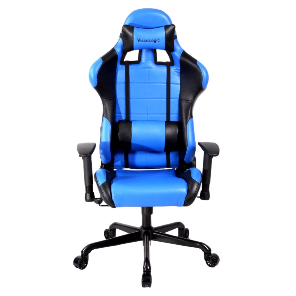 PRO X SERIES 7206 Ergonomic Gaming Chair - Blue & Black - High Back Racing Style with Lumbar Support - Perfect for PC, Console & Office Gaming