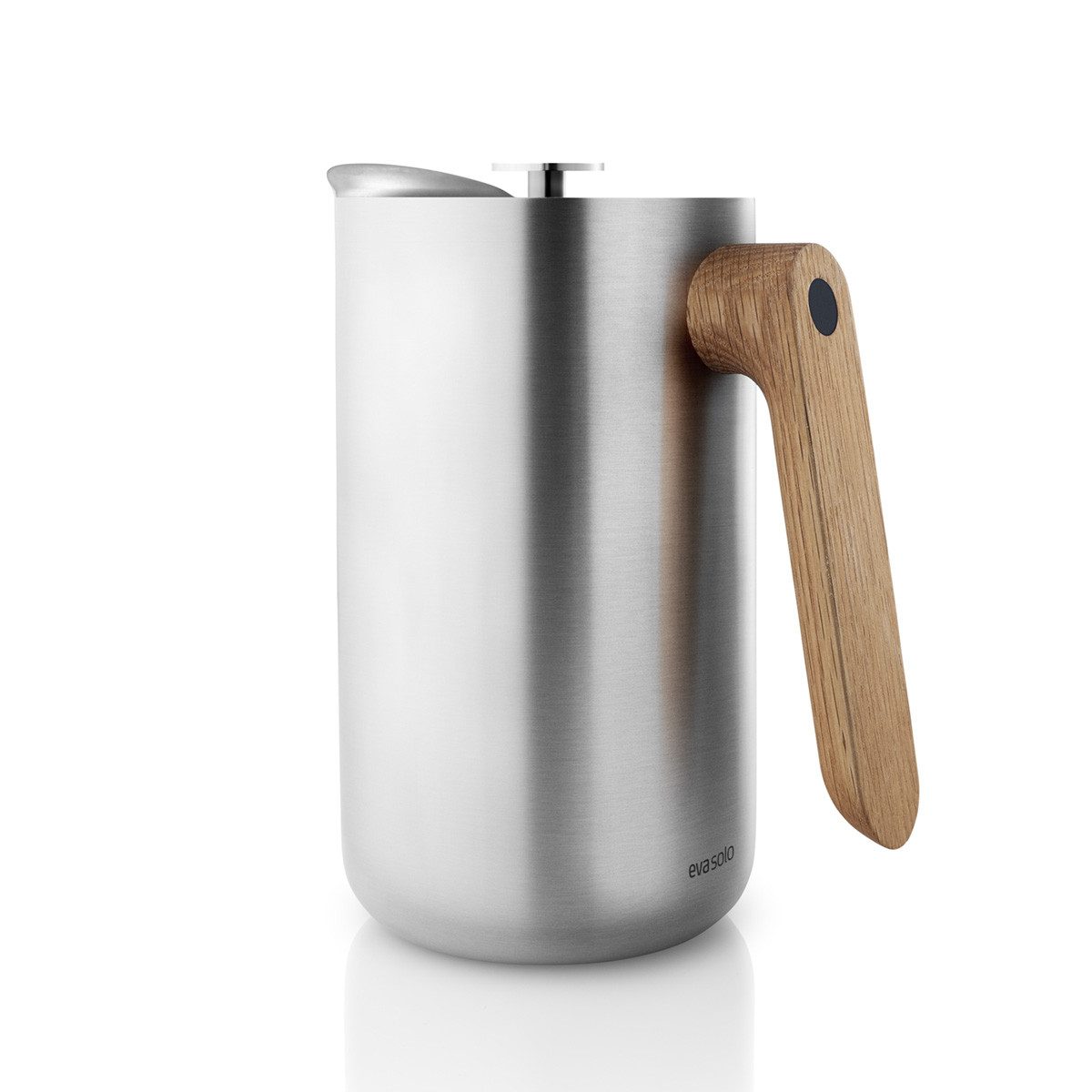 EVA SOLO Nordic Kitchen Thermo Cafetiere Vacuum Coffee Plunger - Stainless Steel Insulated French Press for Hot & Cold Brew - Perfect for Home, Office, and Outdoor Camping