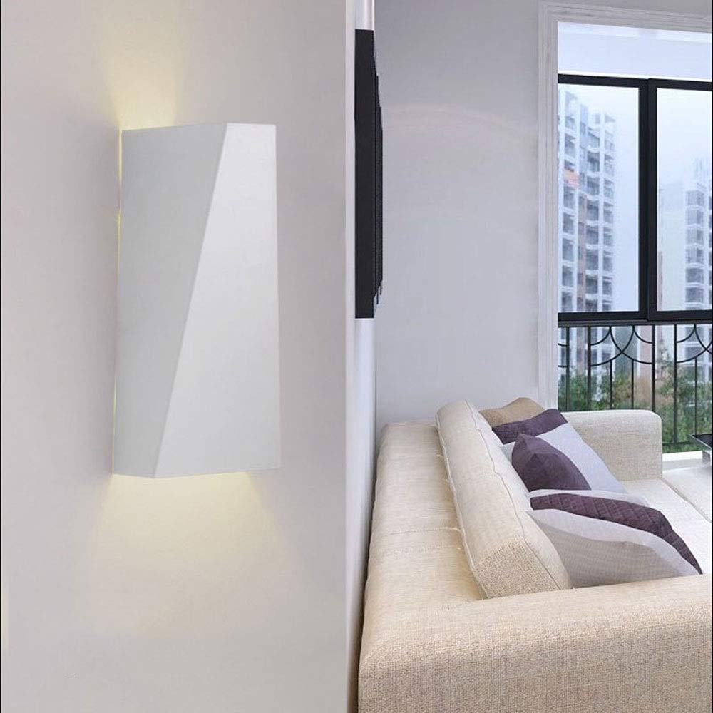 Modern LED Wall Mounted Light Fixture - Indoor Wall Lamp for Bedroom, Bathroom, Kitchen & Living Room - Energy Saving Reading Light with Simple Design - Perfect for Home, Office and Cafe Lighting