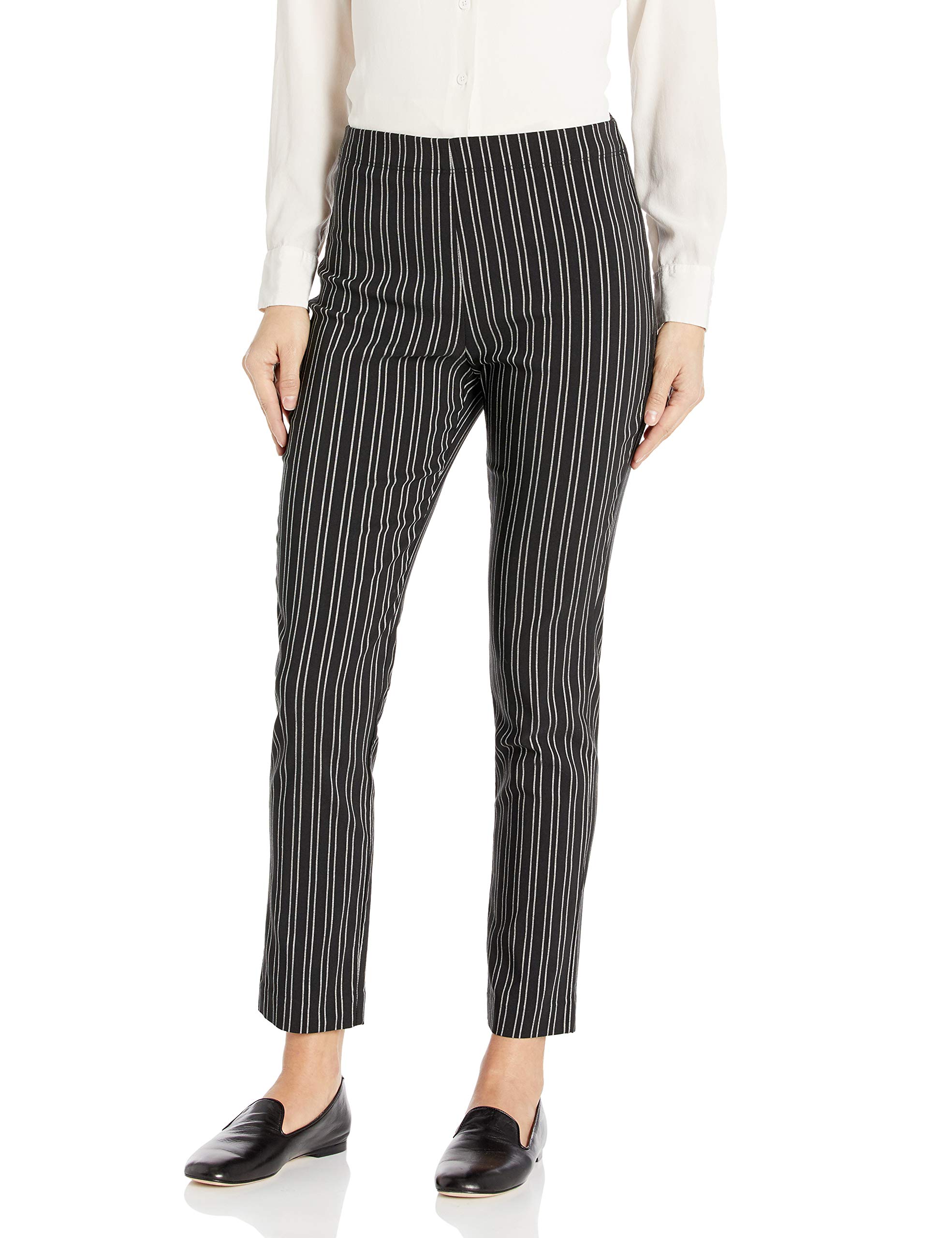 Karen Kane Women's Striped Piper Pants - Comfortable Stretch Trousers for Work, Office & Casual Wear | Professional & Stylish Women's Clothing
