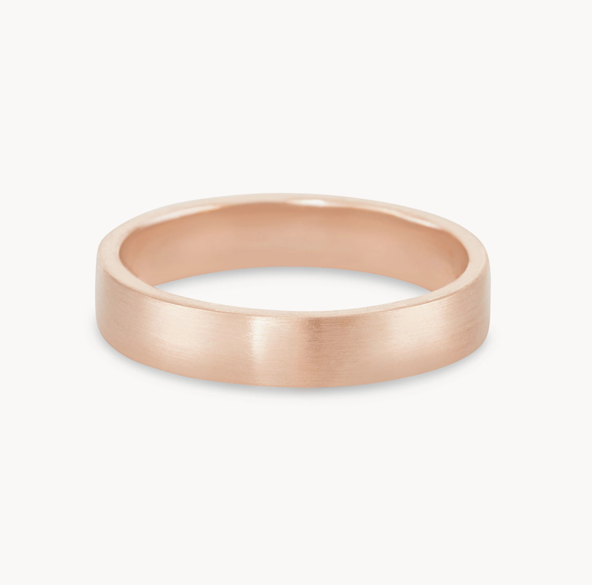 14K Rose Gold Infinity Love Band - Elegant Polished Wedding Ring for Women, Perfect for Anniversaries, Engagements & Romantic Gifts