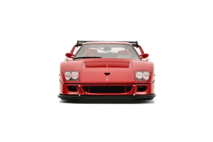 GT Spirit 1:18 Scale Ferrari F40 LM Diecast Model Car - Rosso Corsa Red Collectible for Display & Racing Enthusiasts | Perfect for Home Office Decor, Car Collections & Gift Giving