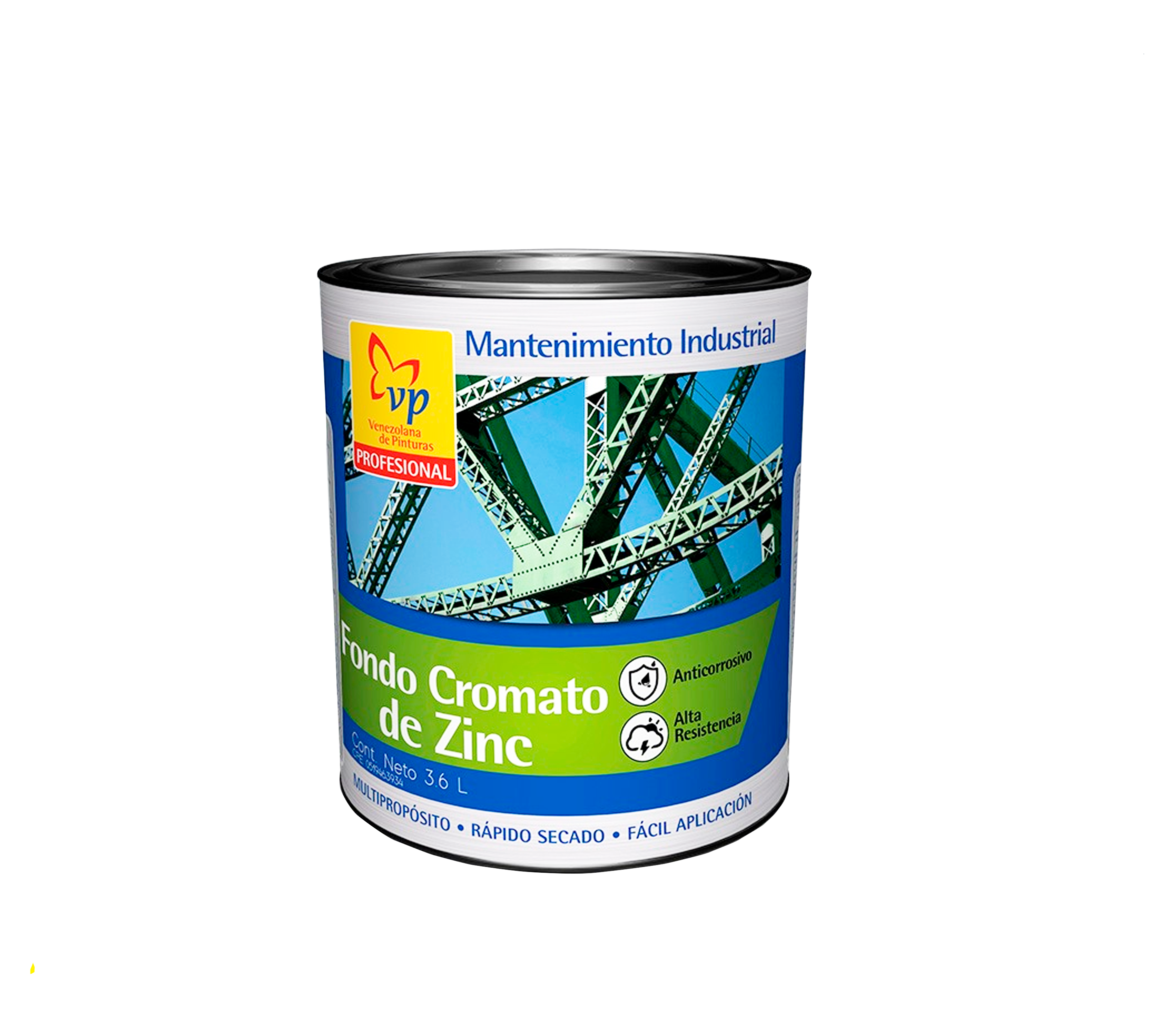 Industrial Zinc Chromate Primer VP - High-Performance Corrosion Resistant Coating for Metal Surfaces | Ideal for Automotive, Marine, and Industrial Applications