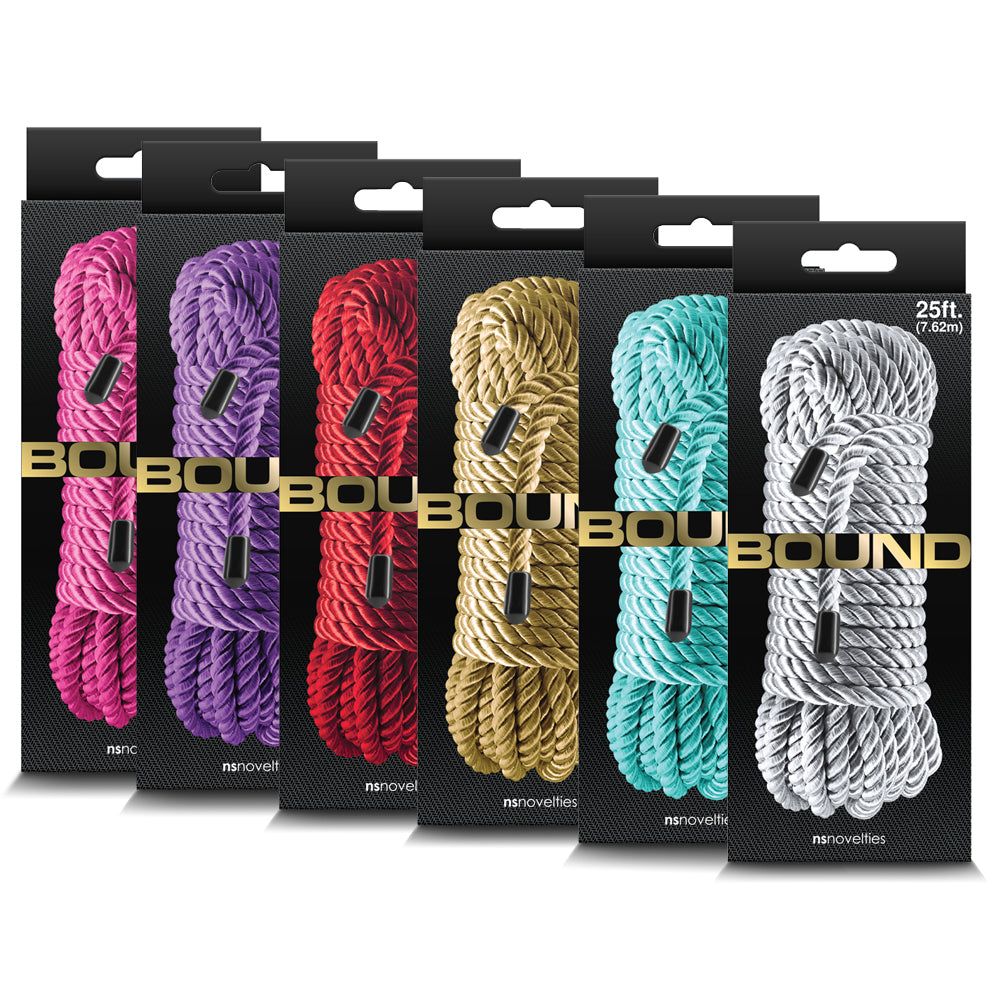 25ft Silky Bondage Rope - Soft & Durable Restraint Rope for BDSM, Shibari, and Sensual Play - Perfect for Couples, Bondage Enthusiasts, and Adult Playtime
