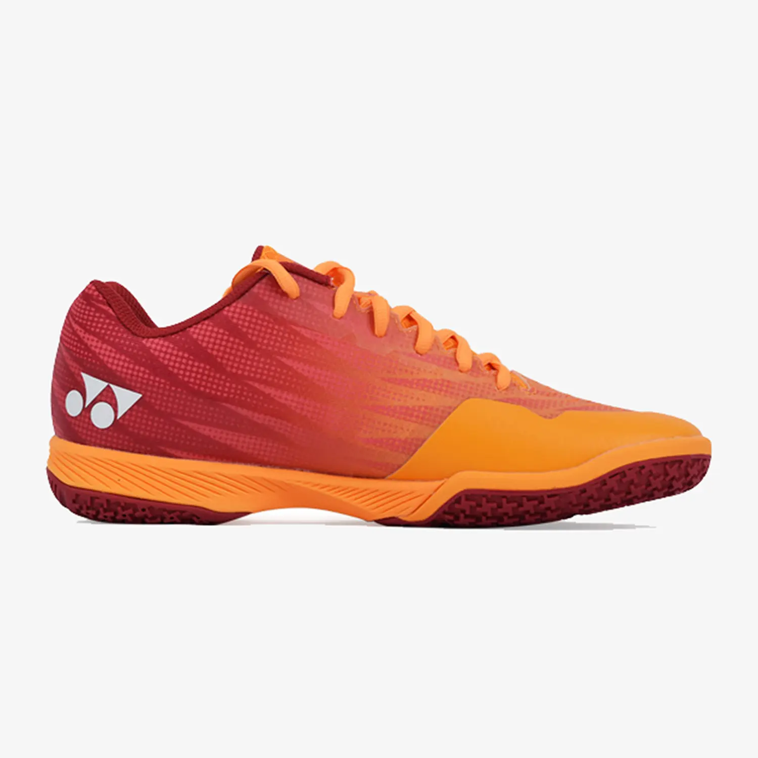 Yonex Aerus Z2 Men's Badminton Shoes - Lightweight & Breathable (Orange/Red) - Perfect for Court Sports & Indoor Games