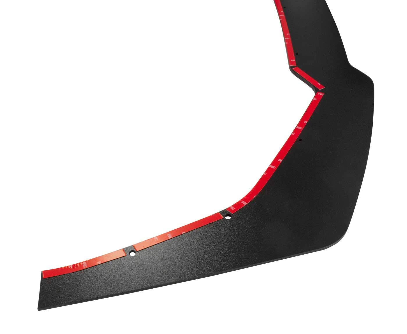 2018-2020 Ford Mustang Scott Drake Black Front Bumper Lower Chin Splitter Spoiler - Performance Upgrade for Mustang GT, EcoBoost & V6 - Perfect for Racing & Car Shows