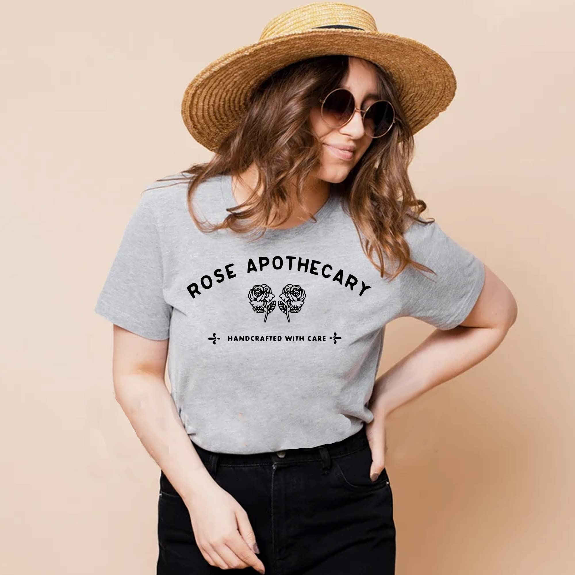 David Rose T-Shirt | Rose Apothecary Novelty Tee | Short Sleeve Casual Top for Men & Women | Perfect for Schitt's Creek Fans, TV Show Merch & Everyday Wear