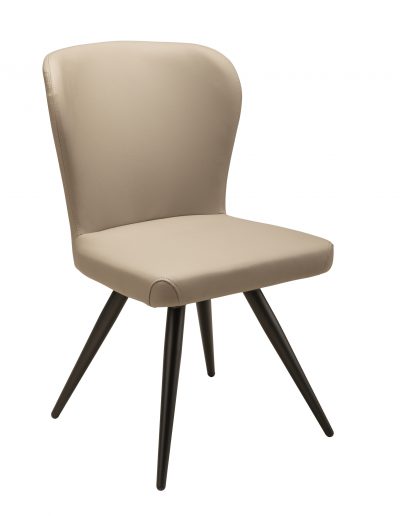 Amelie Lite Taupe Upholstered Accent Chair - Stylish and Comfortable Seating for Living Room, Bedroom, or Office
