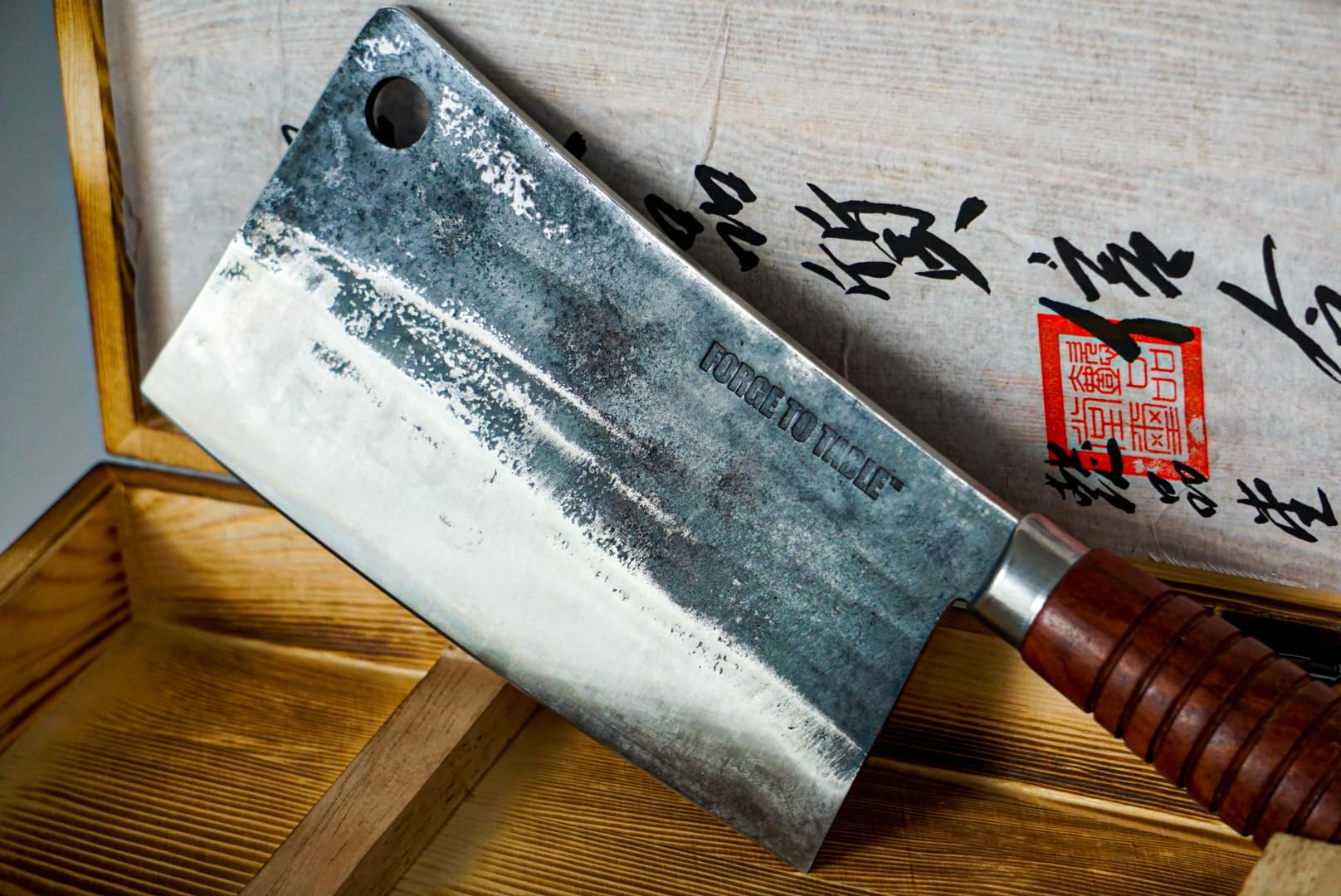 Best Classic Cleaver Butcher Chef Knife for Professional Cooking & Meat Cutting | Heavy Duty Kitchen Knife for Chefs, Butchers & Home Cooks | Perfect for Chopping, Slicing & Dicing Meat, Vegetables & More