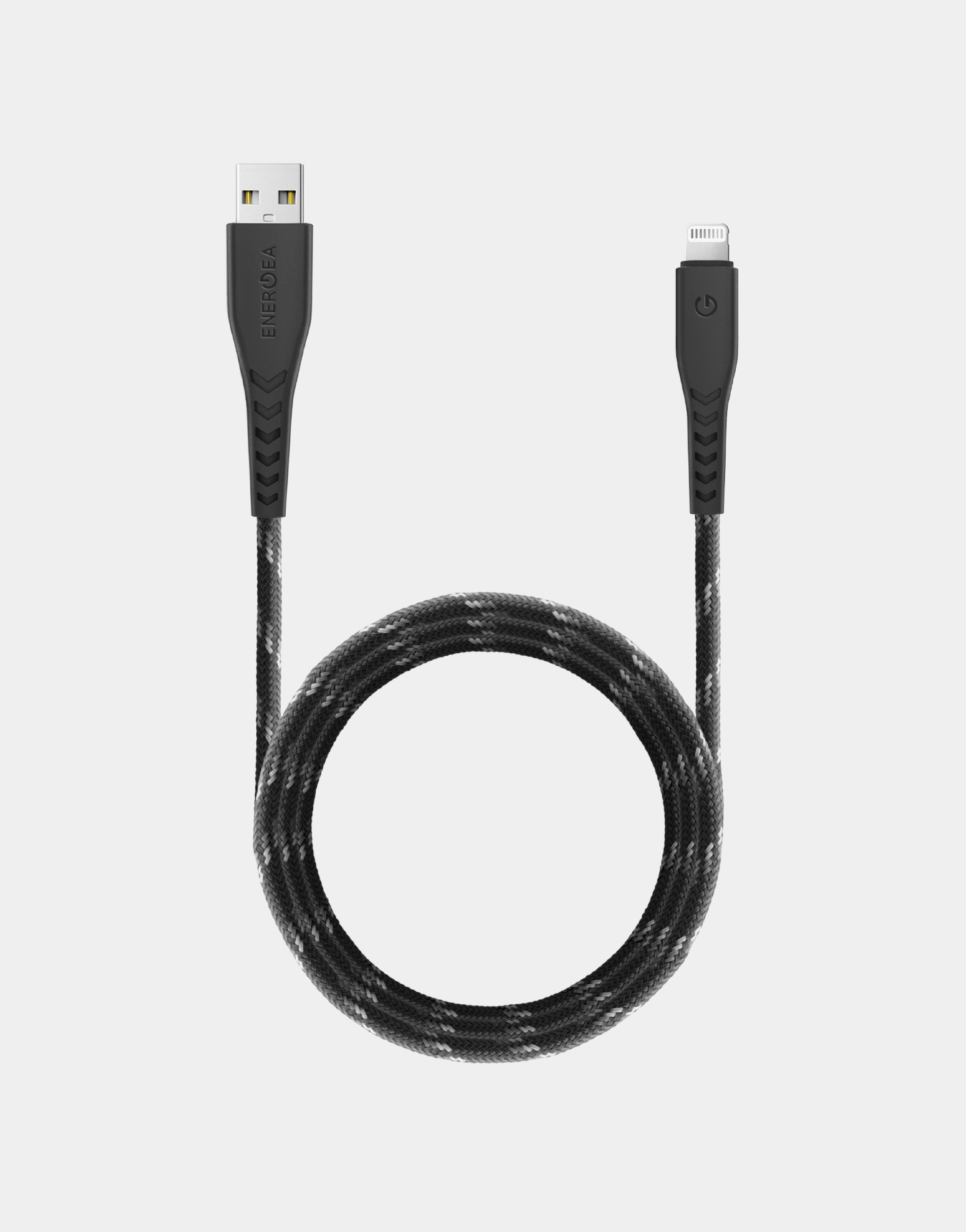 NyloFlex Lightning to USB A Cable 1.5M (5ft) Fast Charging Sync Cord for iPhone iPad - Perfect for Home, Office & Travel Charging