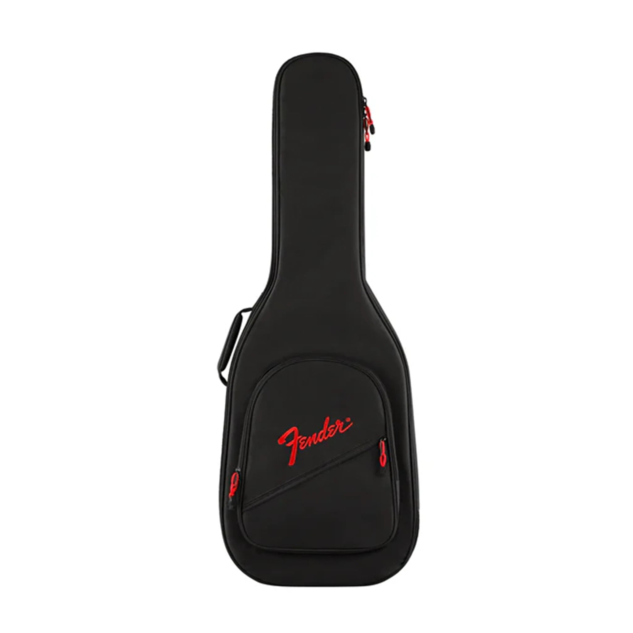 Fender Deluxe Padded Electric Guitar Gig Bag - Black | Premium Padded Protection for Electric Guitars | Perfect for Travel, Gigging & Storage
