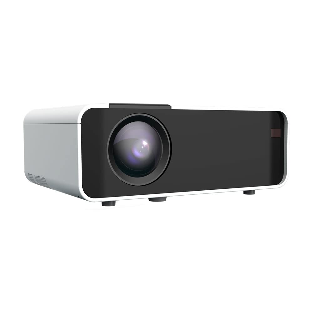 axGear Mini Projector 1080P HD 4500 Lumens Portable Video Projector - Compatible with Fire TV Stick, HDMI, USB, AV & DVD | Perfect for Home Theater, Outdoor Movies & Business Presentations