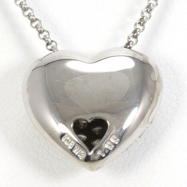 18K White Gold Diamond Necklace for Women - Elegant & Timeless Jewelry Gift for Anniversary, Wedding, Valentine's Day
