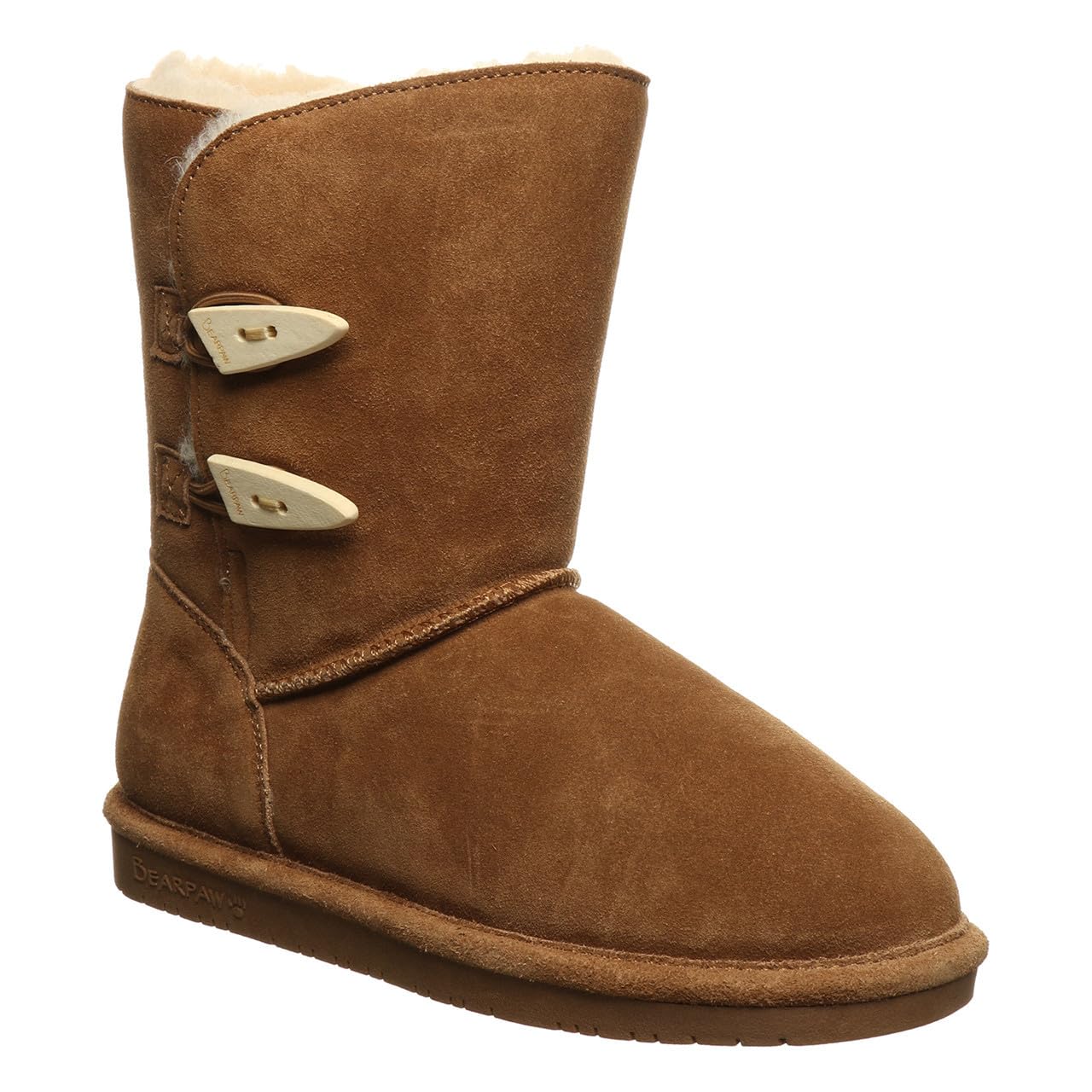 BEARPAW Women's Abigail Winter Boots - Slip On Fashion Boots for Women in Multiple Colors | Warm & Comfortable Snow Boots for Casual Wear, Outdoor Activities & Winter Travel