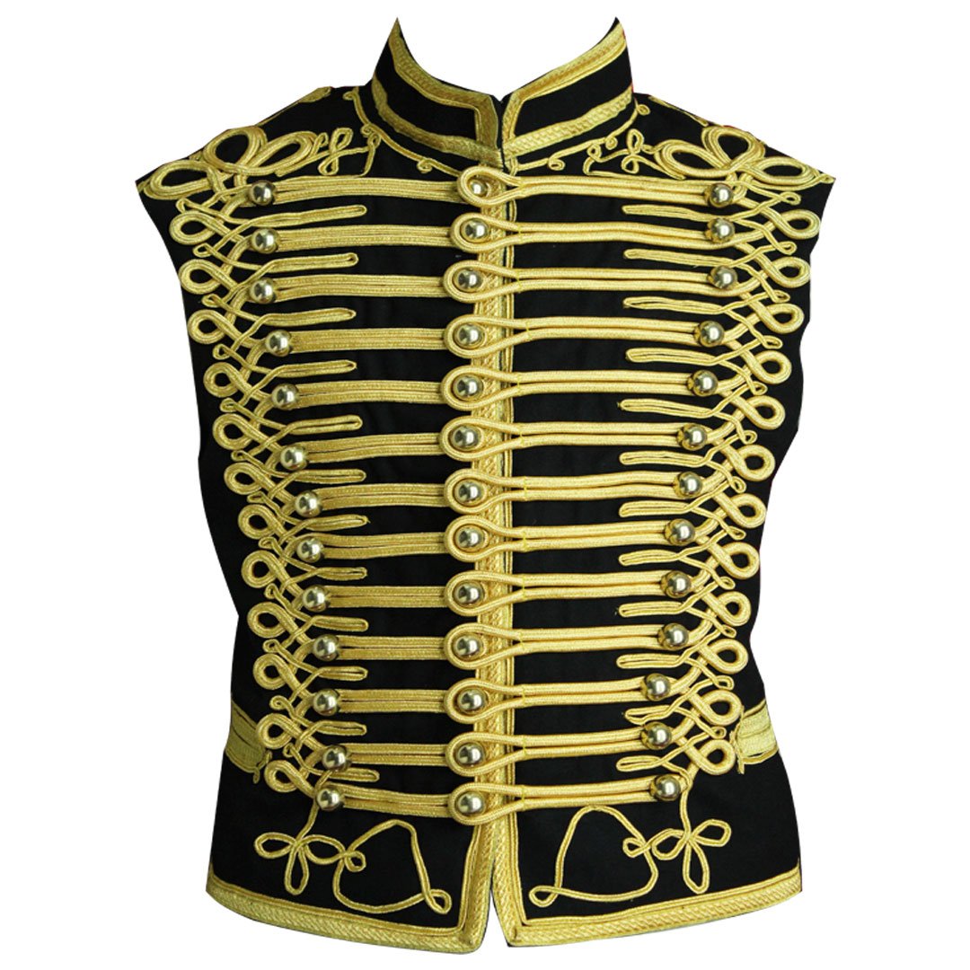 Adam Ant Waistcoat Military Jacket - Vintage Style Vest for Men | Perfect for Cosplay, Halloween & Theatrical Performances