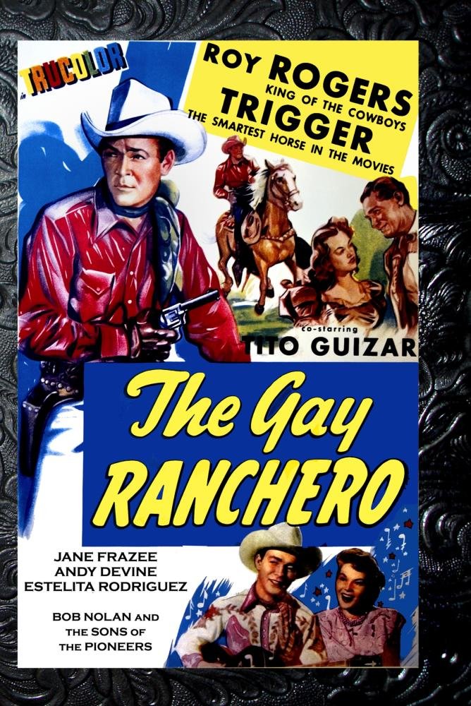 The Gay Ranchero - Vintage Western Style Cowboy Shirt for Men & Women | Perfect for Country Music Festivals, Rodeos & Western Themed Parties