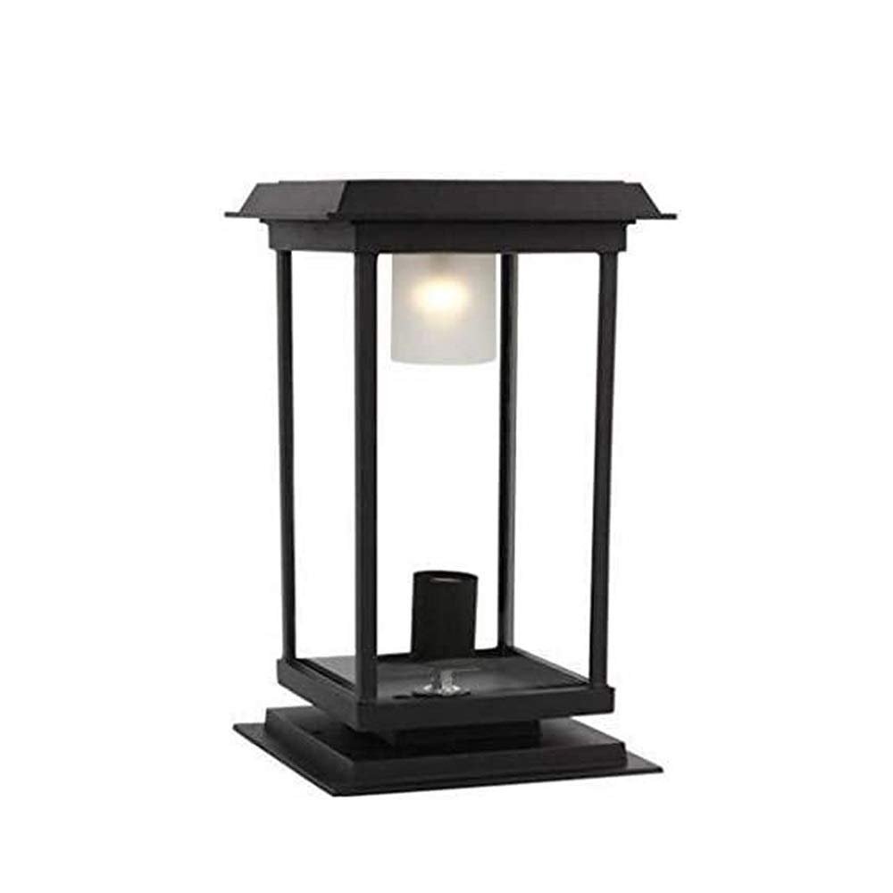 Solar Powered LED Outdoor Column Lights - Waterproof Pillar Lights for Villa, Courtyard, Fence, Wall & Gate - Perfect for Yard, Patio, Walkway & Pathway Lighting - Ideal for Home Security & Landscape Decoration