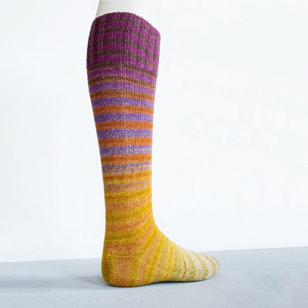 Mahalle Top Down Sock Knitting Pattern - Uneek Fingering Weight Yarn Socks for Women & Men - Perfect for Cozy Home Wear, Gift Giving & Handmade Craft Projects