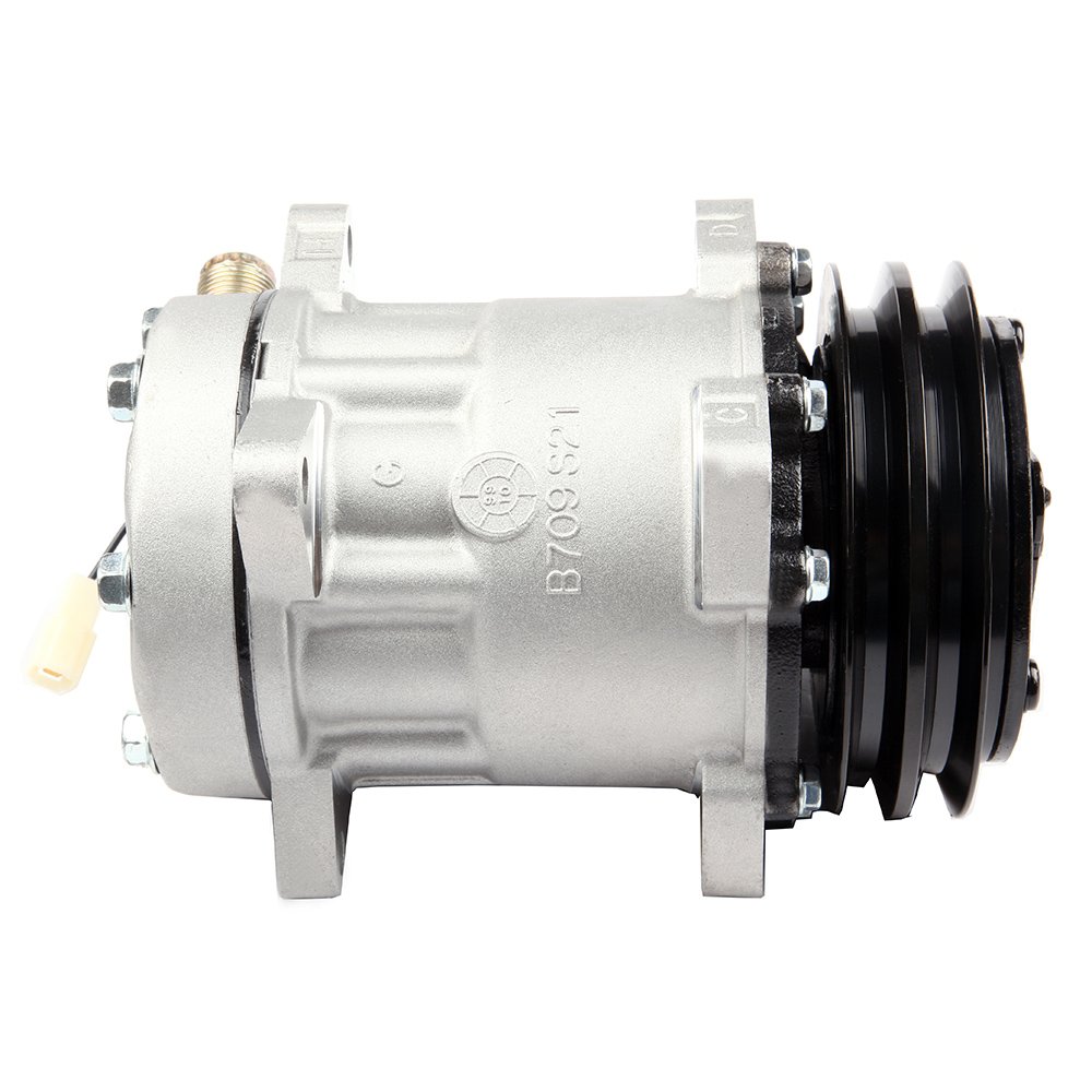 High-Performance Air Conditioning Compressor for Hyundai Excel | Jeep Wagoneer | Mazda 626 | Mercury Tracer (1982-1995) - Direct Replacement AC Compressor for Smooth Cooling in Summer Driving