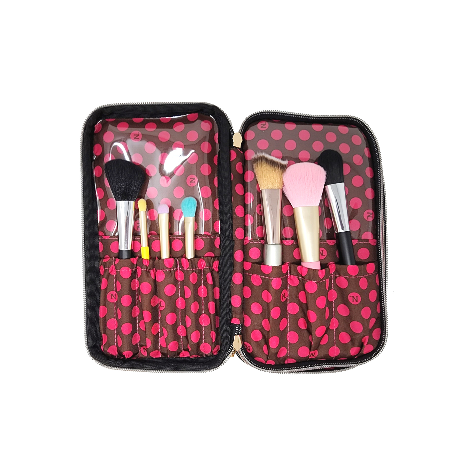 Professional Cosmetic & Brush Organizer Case - Portable Makeup Storage for Travel, Home, and Salon Use