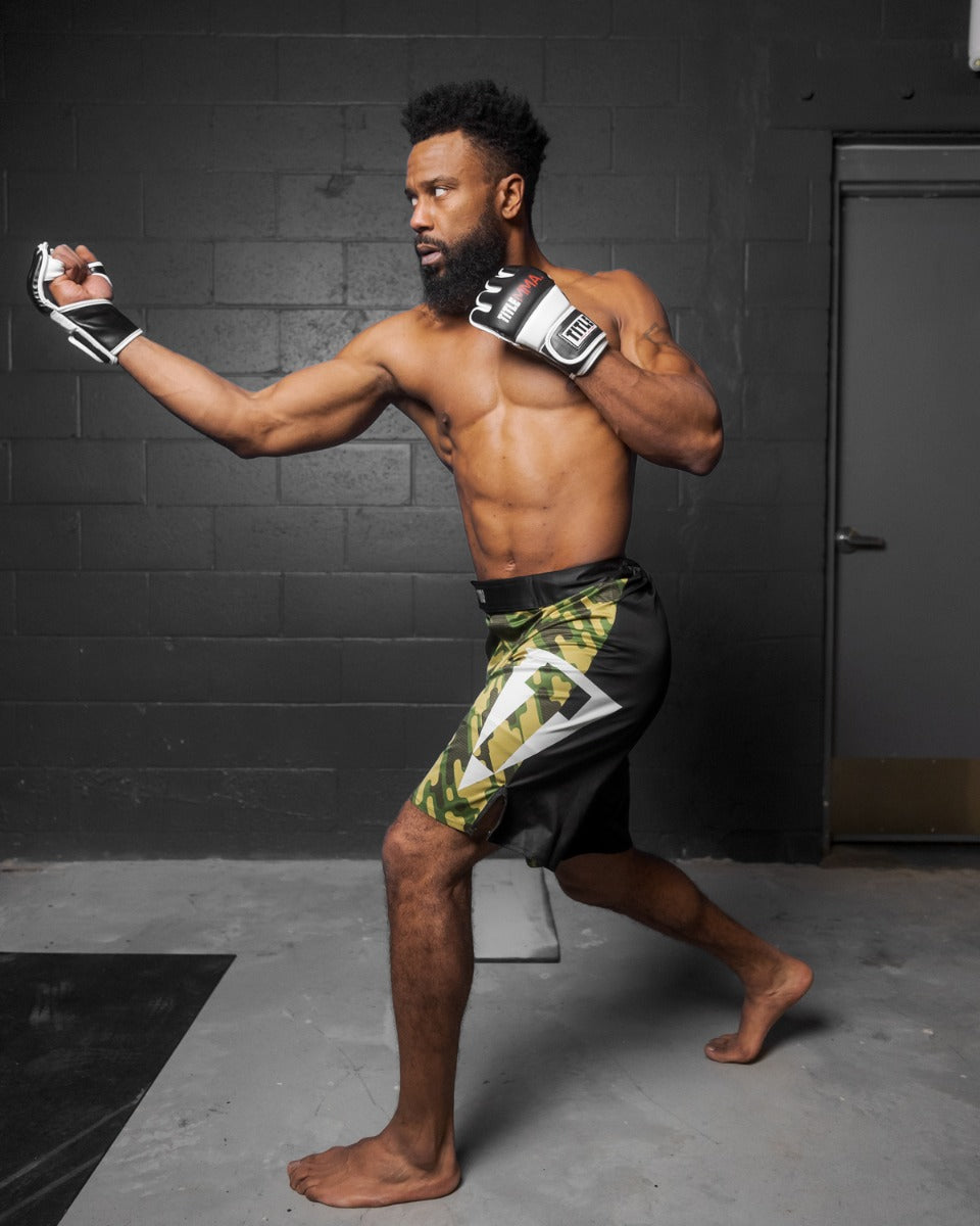 TITLE Boxing Elite Series Fight Shorts - Premium MMA & Boxing Shorts for Men - Lightweight, Breathable & Durable Training Shorts - Perfect for Boxing, MMA, Muay Thai & Gym Workouts