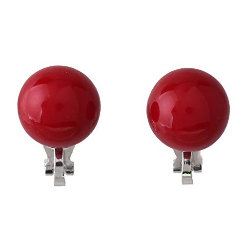 1-5 Pairs Hypoallergenic Clip On Pearl Earrings for Women - Non Piercing Fashion Jewelry Set for Parties, Weddings & Special Occasions