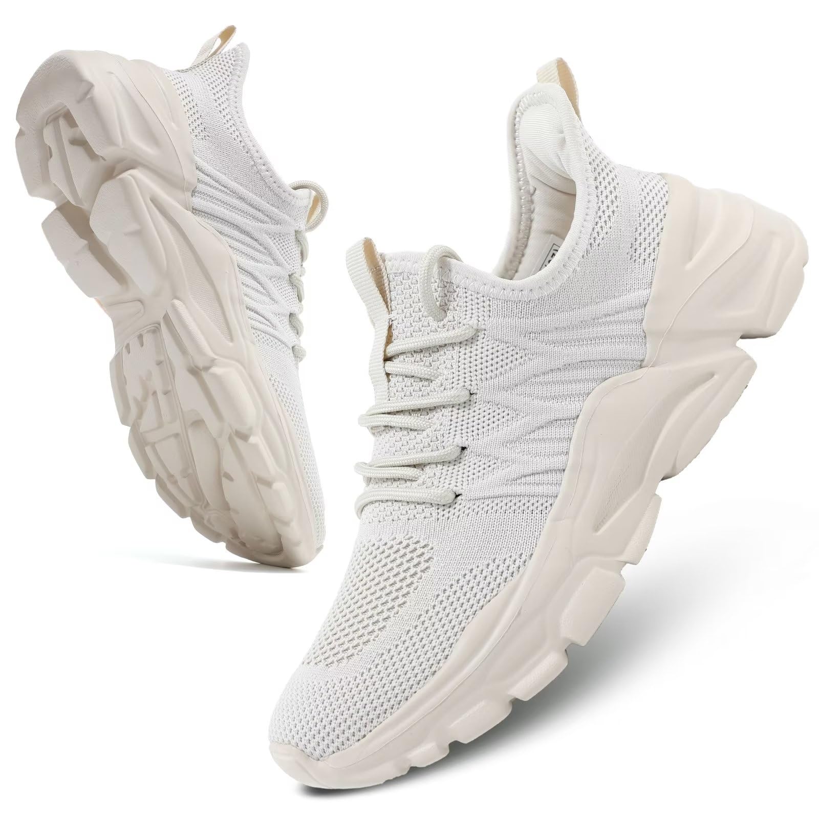 Women's Lightweight Breathable Slip-On Running Shoes - Comfortable Mesh Walking Sneakers for Tennis, Workout & Casual Wear | Perfect for Jogging, Gym & Daily Activities