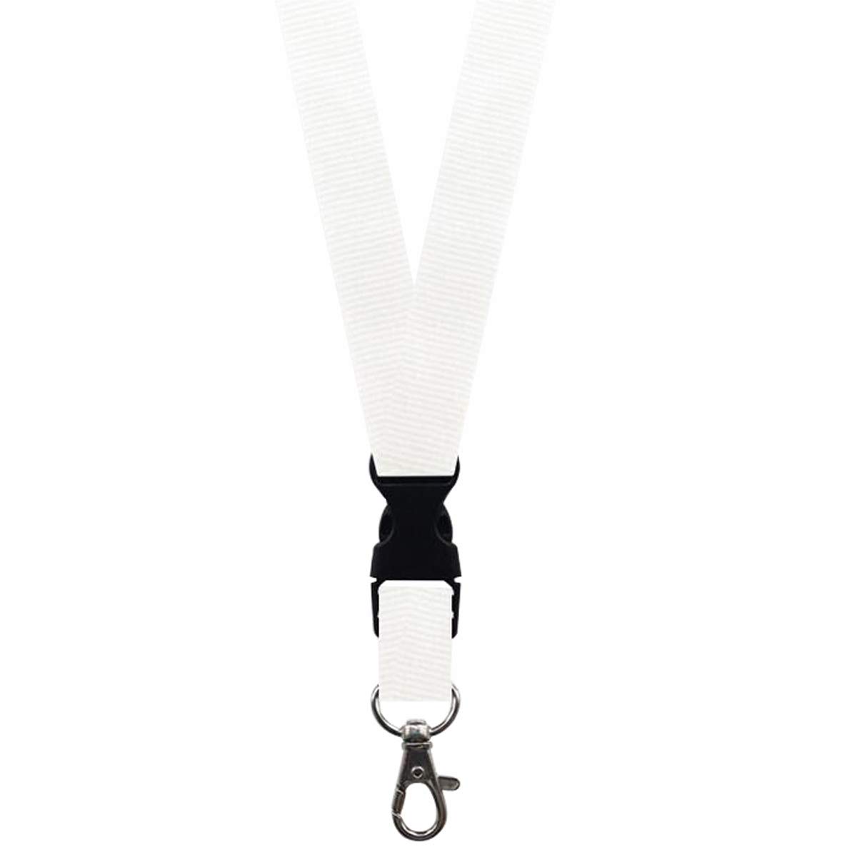 5 Pack Breakaway Lanyard for ID Badge & Keys - Quick Release Safety Strap for Work & Events