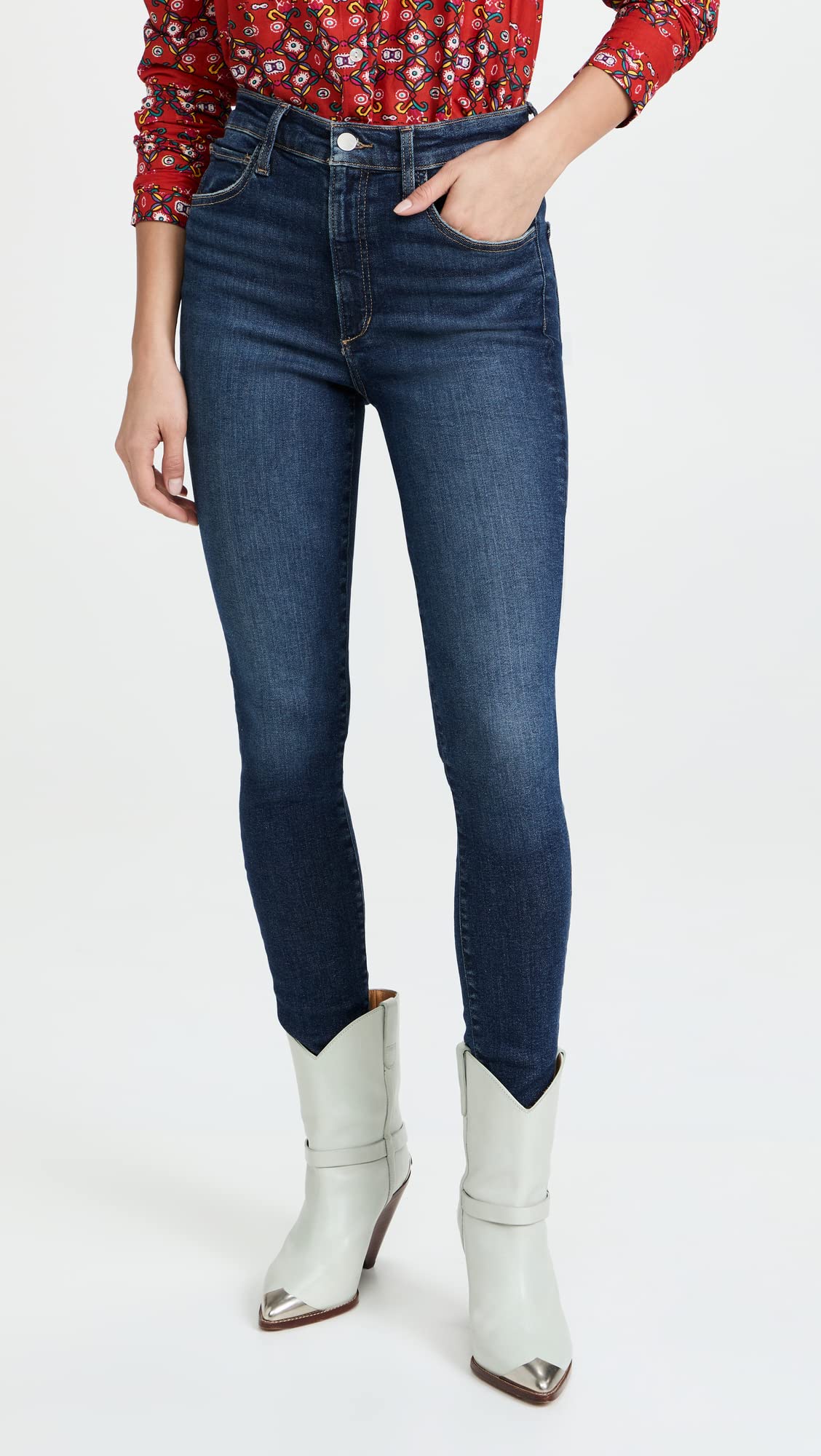 Joe's Jeans Women's Snapback Charlie Skinny Jeans in Oceana Wash - Perfect for Casual Outings & Date Nights