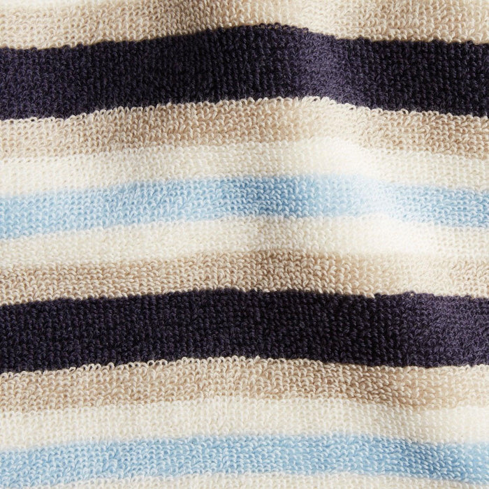 Premium Cotton Stripe 2-Piece Bath Towel Set - Soft & Absorbent - Perfect for Bathroom, Spa & Beach Use
