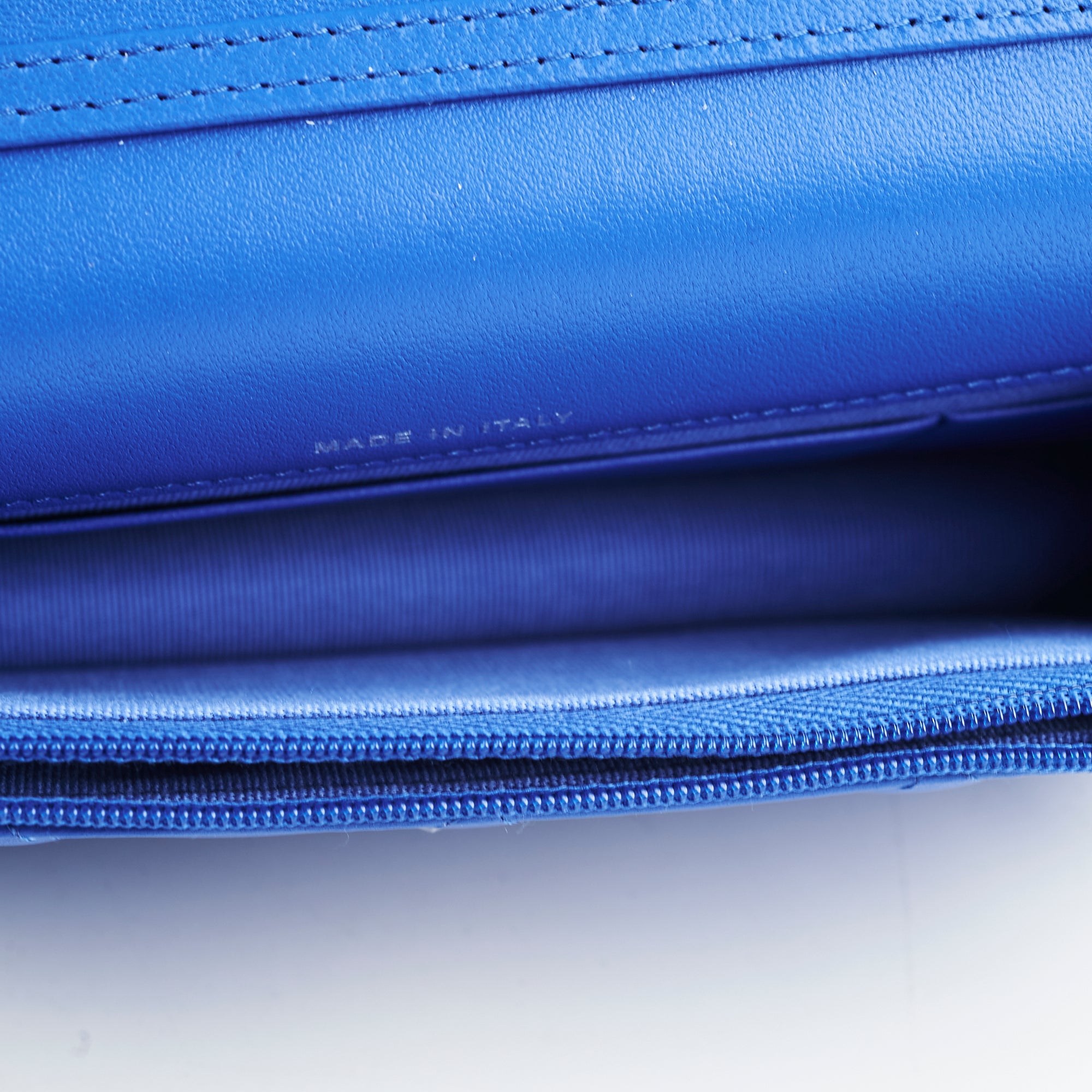 Chanel Mini Seasonal Flap Bag in Lambskin Leather - Elegant Blue Crossbody Bag for Women | Perfect for Date Night, Parties & Special Occasions