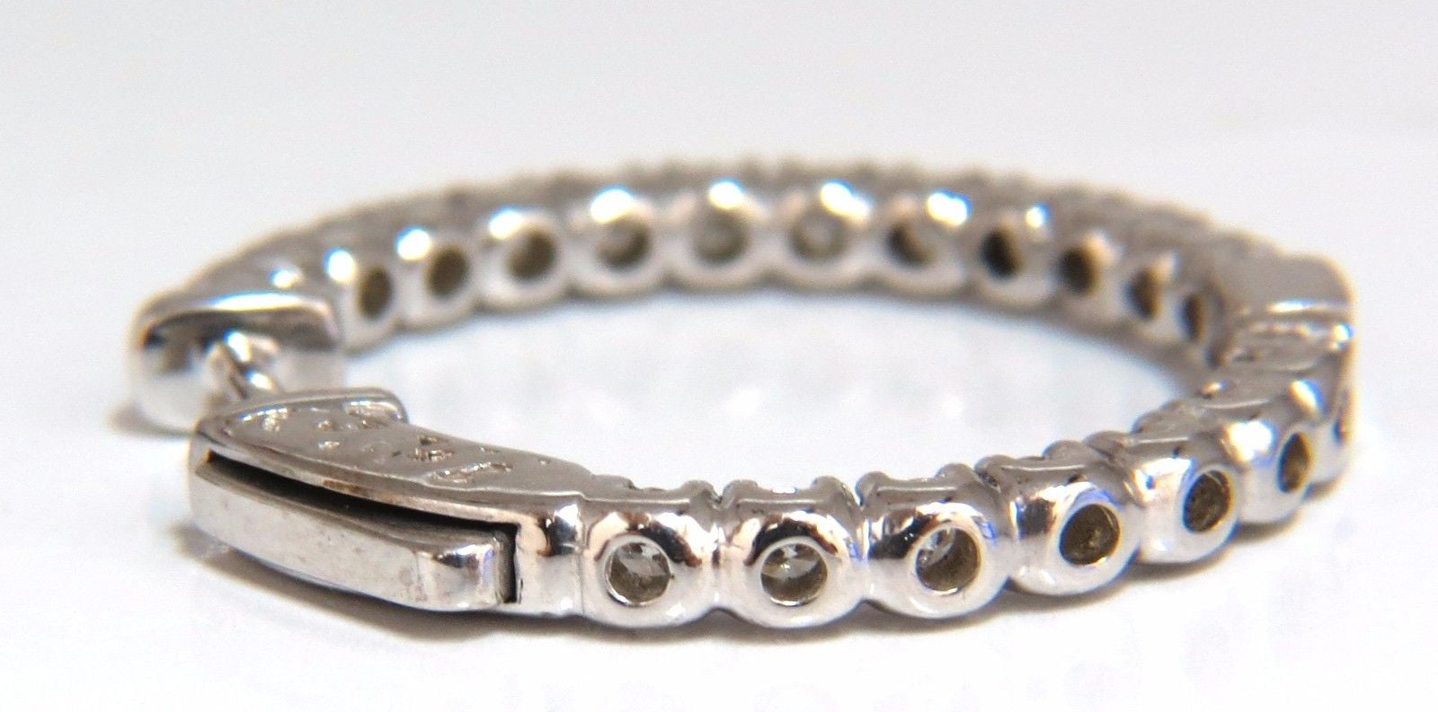 1.55ct Natural Round Brilliant Diamond Hoop Earrings 14K Gold G/VS1 - Perfect for Weddings, Parties & Everyday Elegance