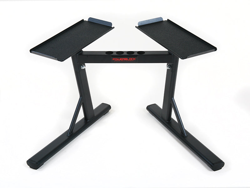 PowerBlock PowerMax Adjustable Dumbbell Stand - Heavy Duty Weight Rack for Home Gym & Strength Training - Perfect for Dumbbell Storage & Workout Space Organization