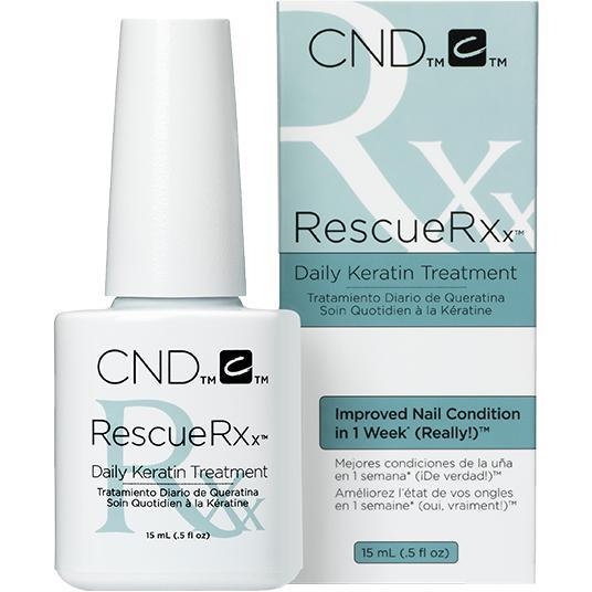 CND Rescue RXX Nail Treatment 0.5 oz - Strengthens & Repairs Damaged Nails - Perfect for Salon & Home Manicures