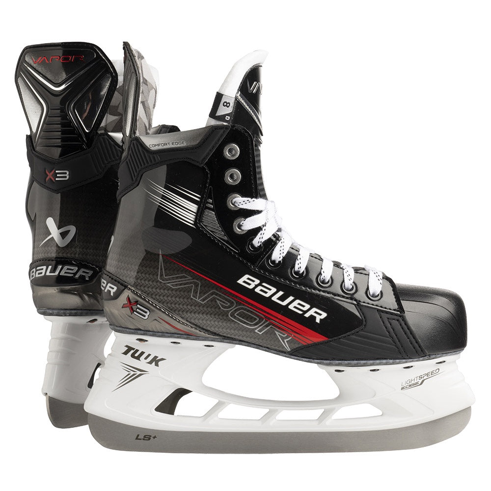 Bauer Vapor X3 Senior Ice Hockey Skates - Professional Performance Skates for Men - Perfect for Competitive Play & Training on Ice