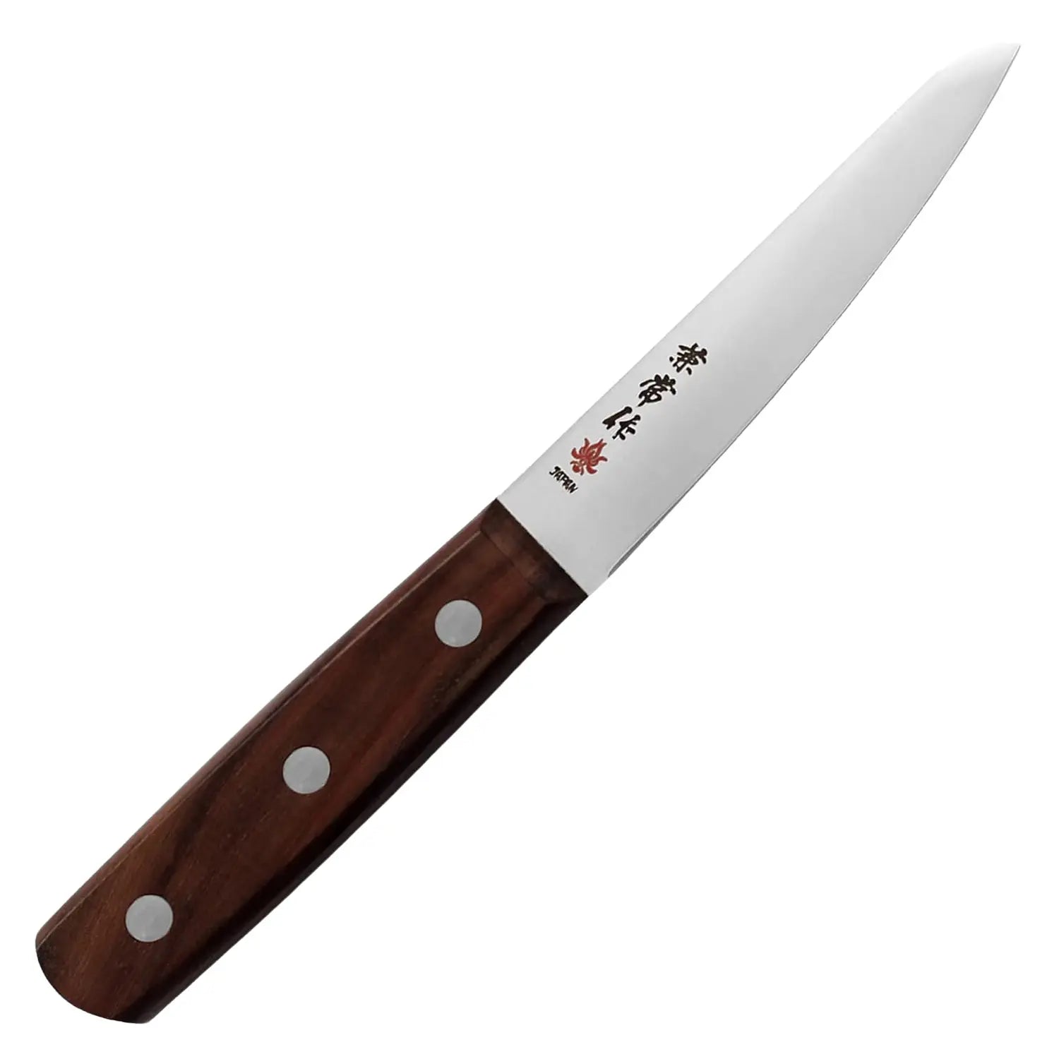 Kanetsune Seki High Carbon Steel Honesuki Knife 140mm - Premium Japanese Boning & Poultry Knife for Chefs & Home Cooking