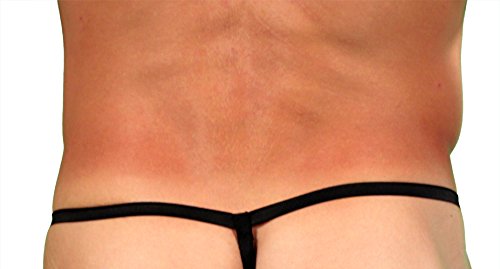 LOBBO TooLoud Electric Sky Black & White Men's G-String Underwear - Sexy & Comfortable for Nightlife, Parties & Intimate Moments
