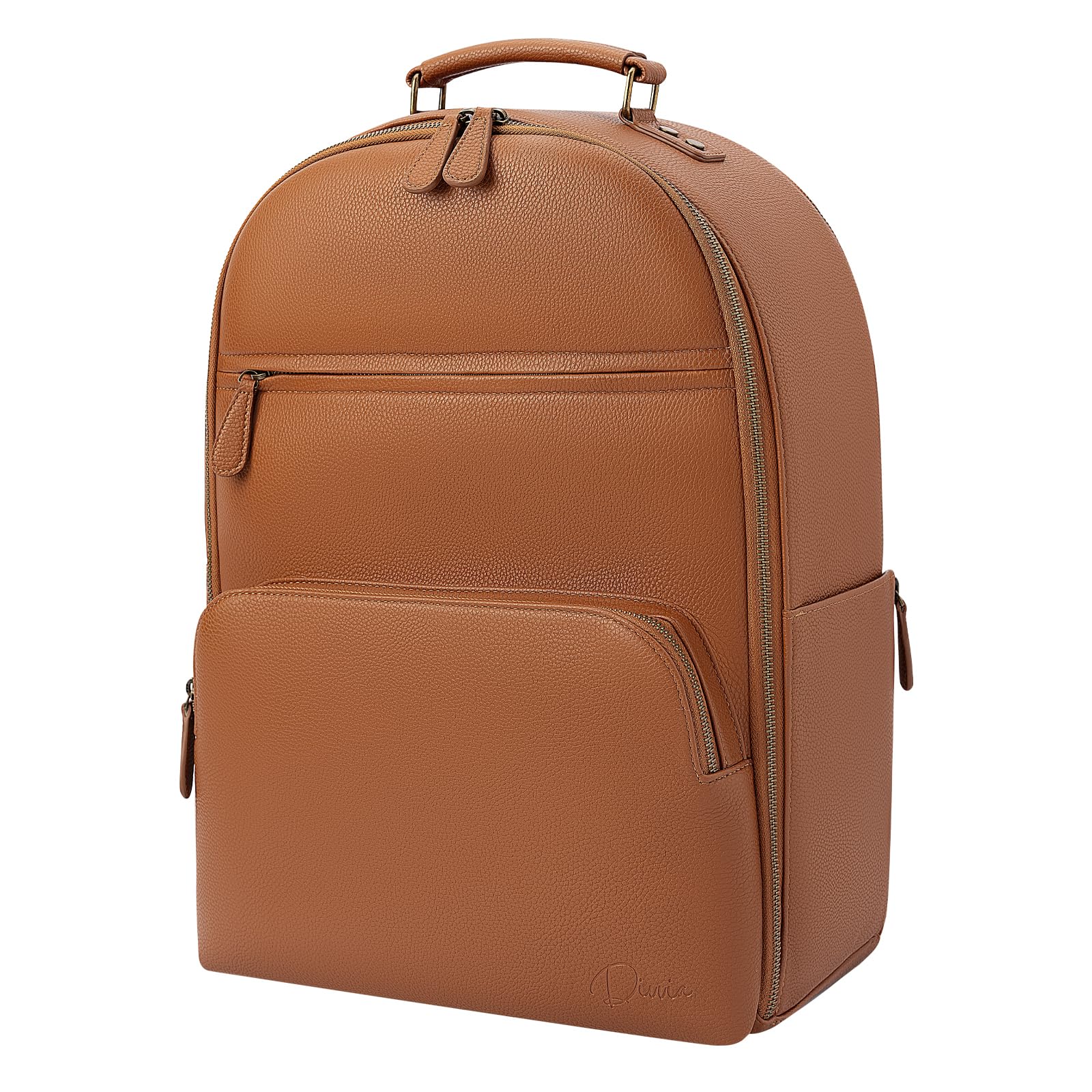 Professional DSLR Camera Backpack - Classic PU Leather Camera Bag for Photographers, Travel & Outdoor Photography Gear Storage