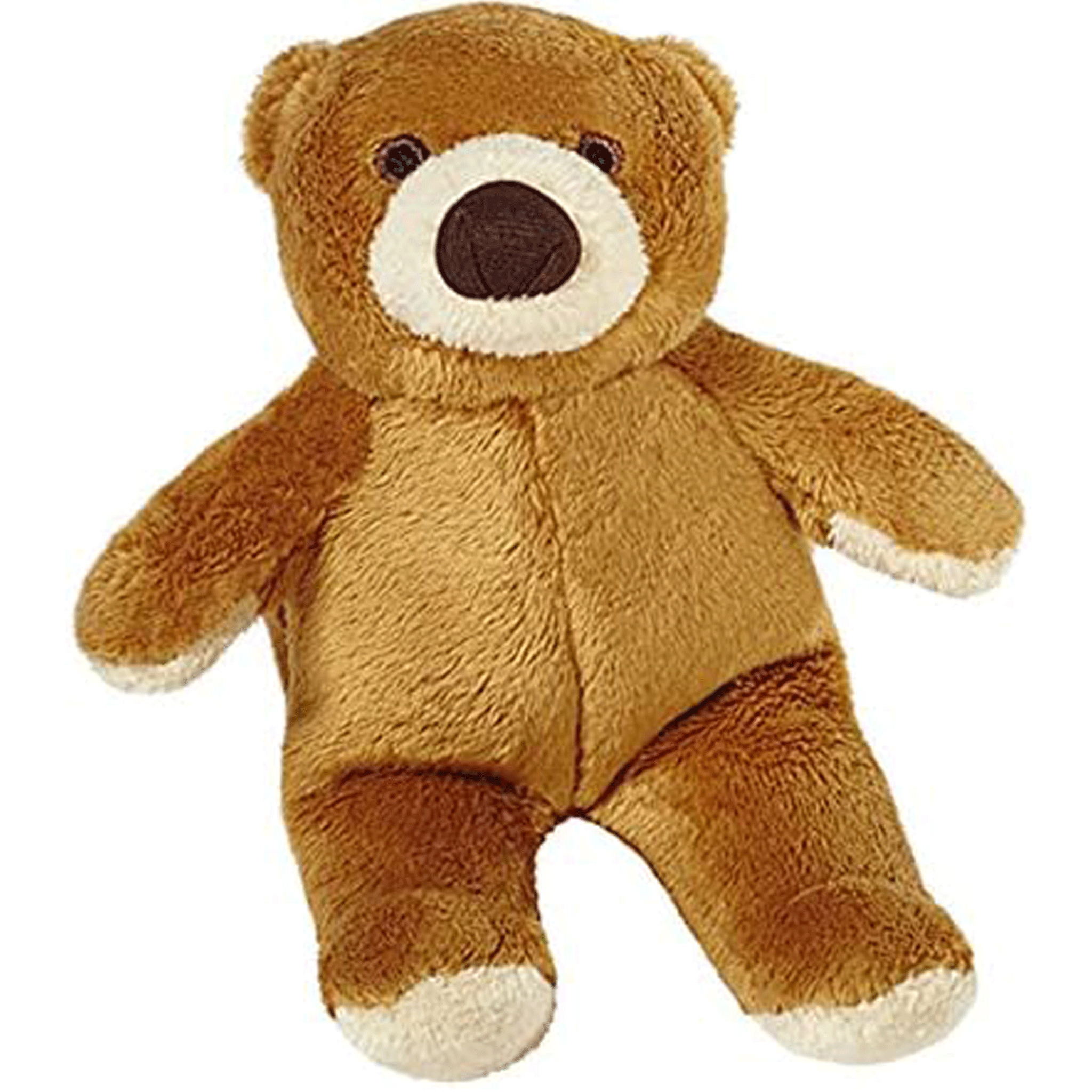 Fluff & Tuff Cubby Bear Brown Dog Toy - Durable Plush Chew Toy for Small & Medium Dogs - Perfect for Indoor Play, Cuddling & Training Sessions
