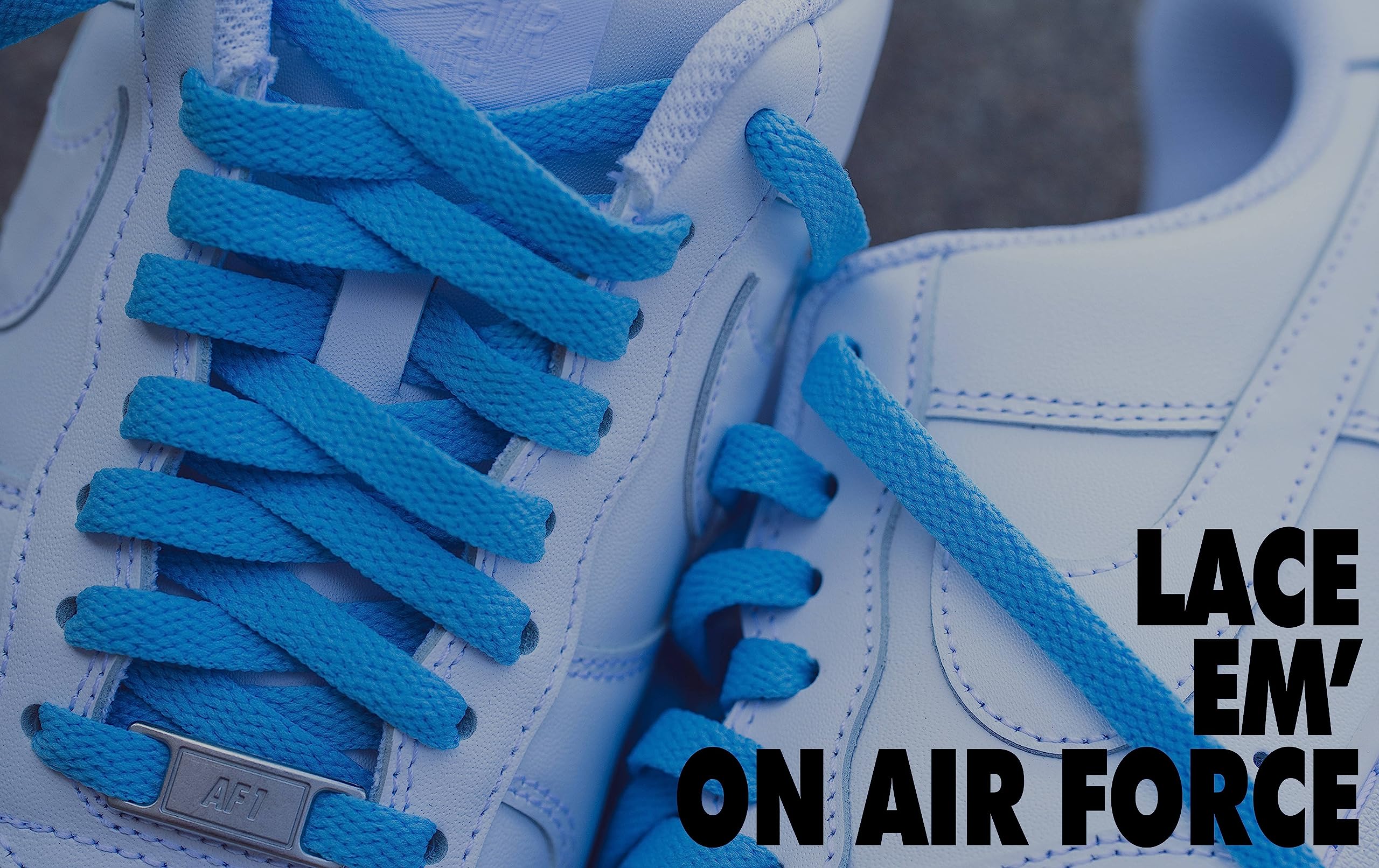 Premium Flat Cotton Shoe Laces Replacement for Air Jordan, Dunk, Air Force 1, Converse & Casual Shoes - LitLaces - Perfect for Sneaker Customization & Everyday Wear