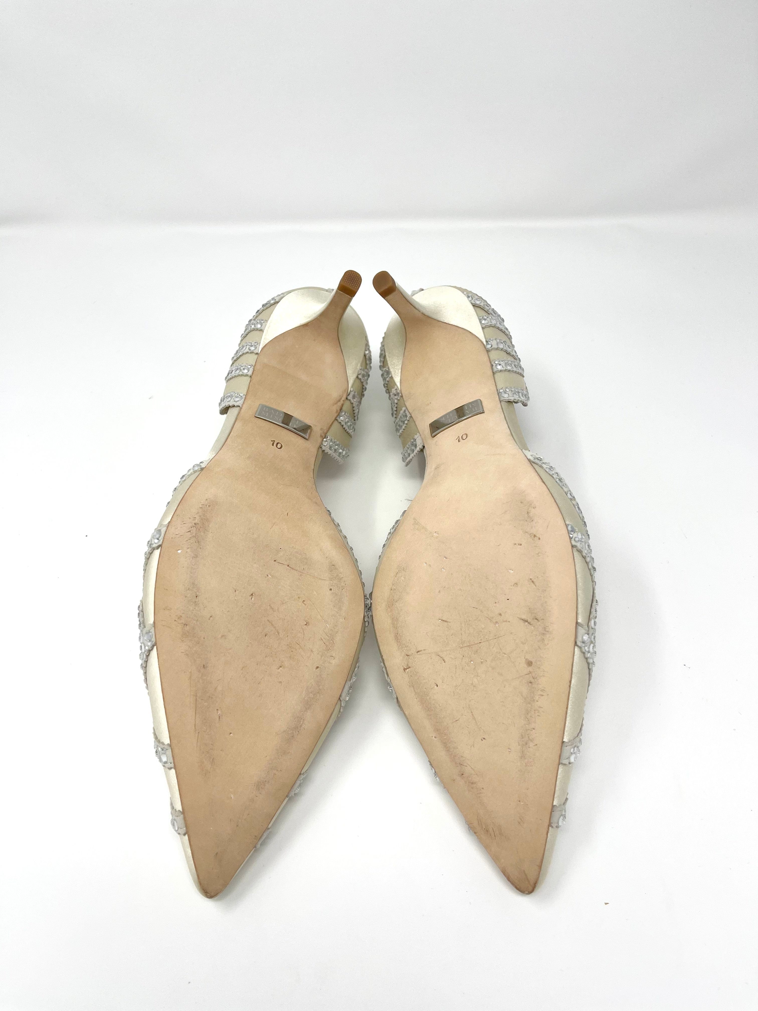 Badgley Mischka Ginny Women's Heels - Size 10 US | Elegant Evening Shoes for Weddings, Parties & Special Occasions
