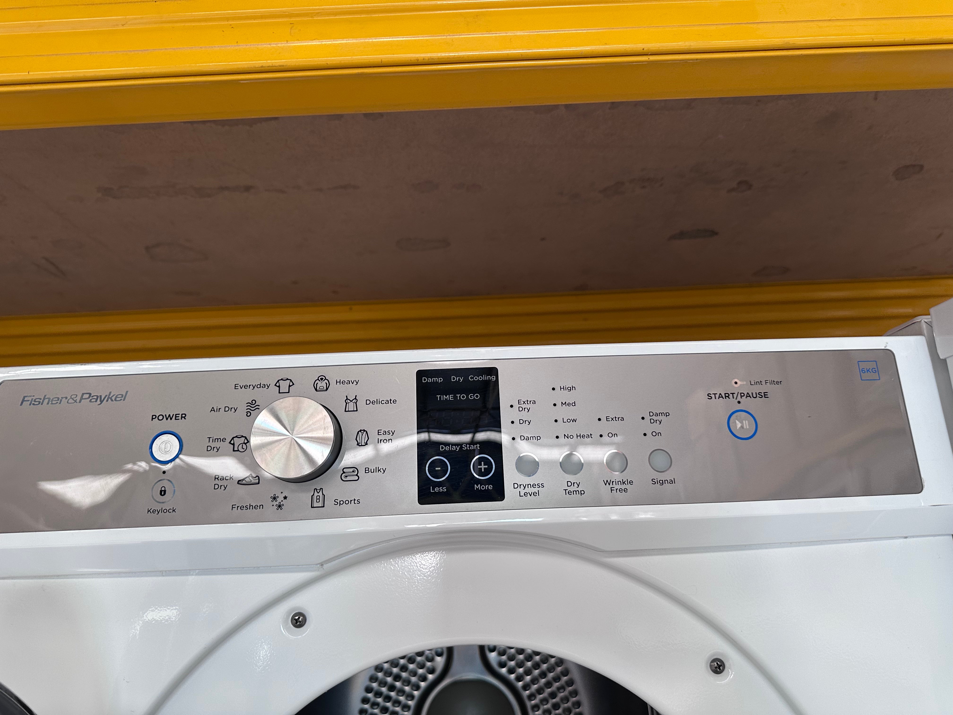 Fisher & Paykel 6kg Vented Dryer - Refurbished | Energy Efficient Clothes Dryer for Home & Laundry | Perfect for Apartments, Small Families & Eco-Conscious Users