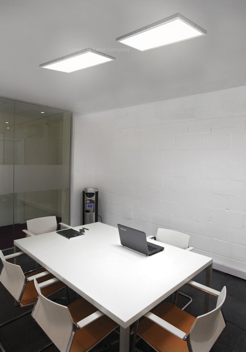 36W LED Panel Ceiling Light 300x600mm Cool White 6500K Surface Mount with Driver - Perfect for Office, Classroom, and Commercial Spaces