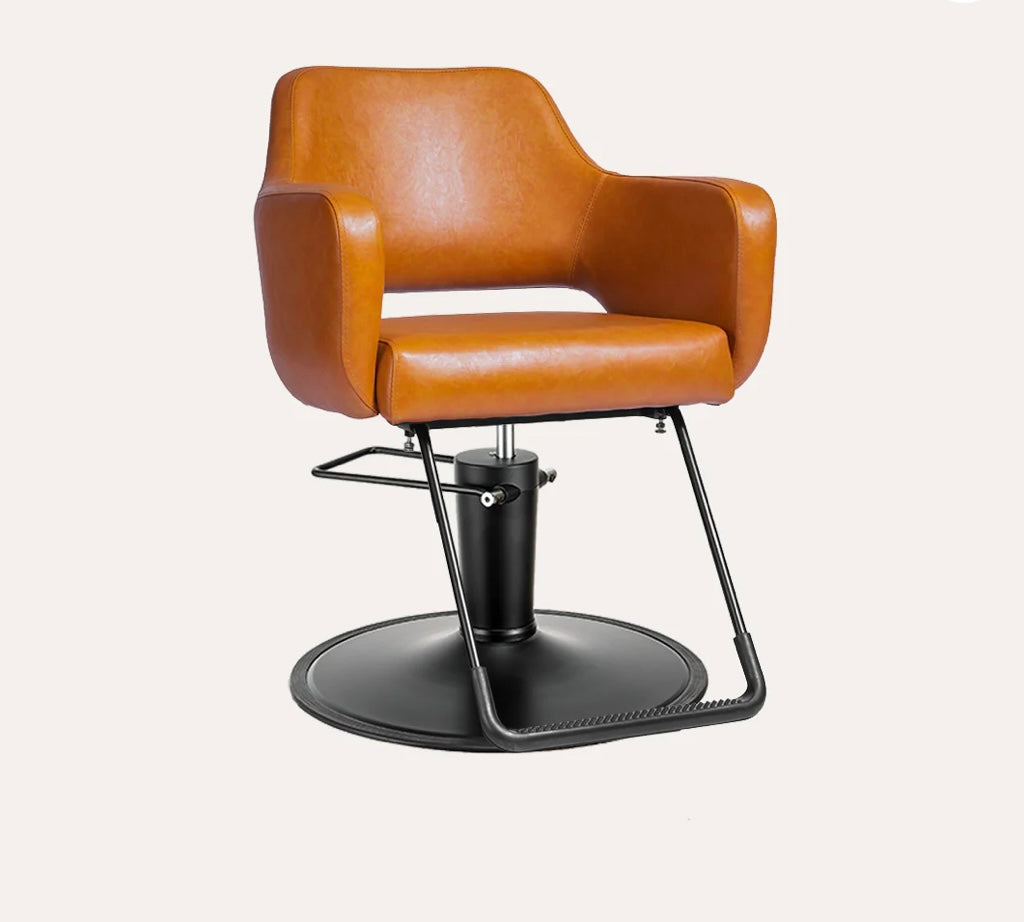 Stylish Salon Chair for Hairdressers & Barbers - Professional Beauty Salon Furniture for Hair Cutting, Styling & Makeup - Perfect for Home & Commercial Use